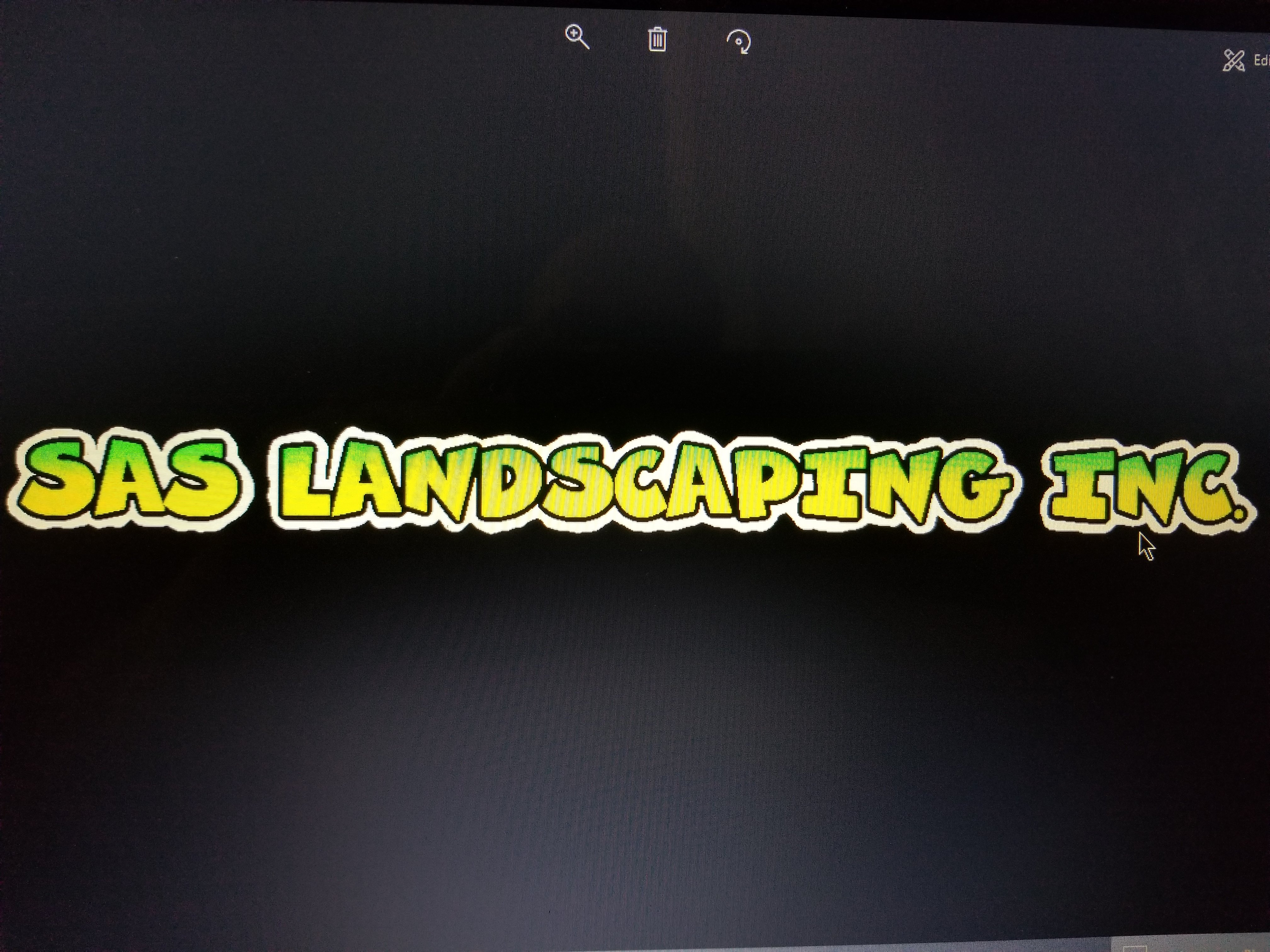 SAS Landscaping, Inc. Logo
