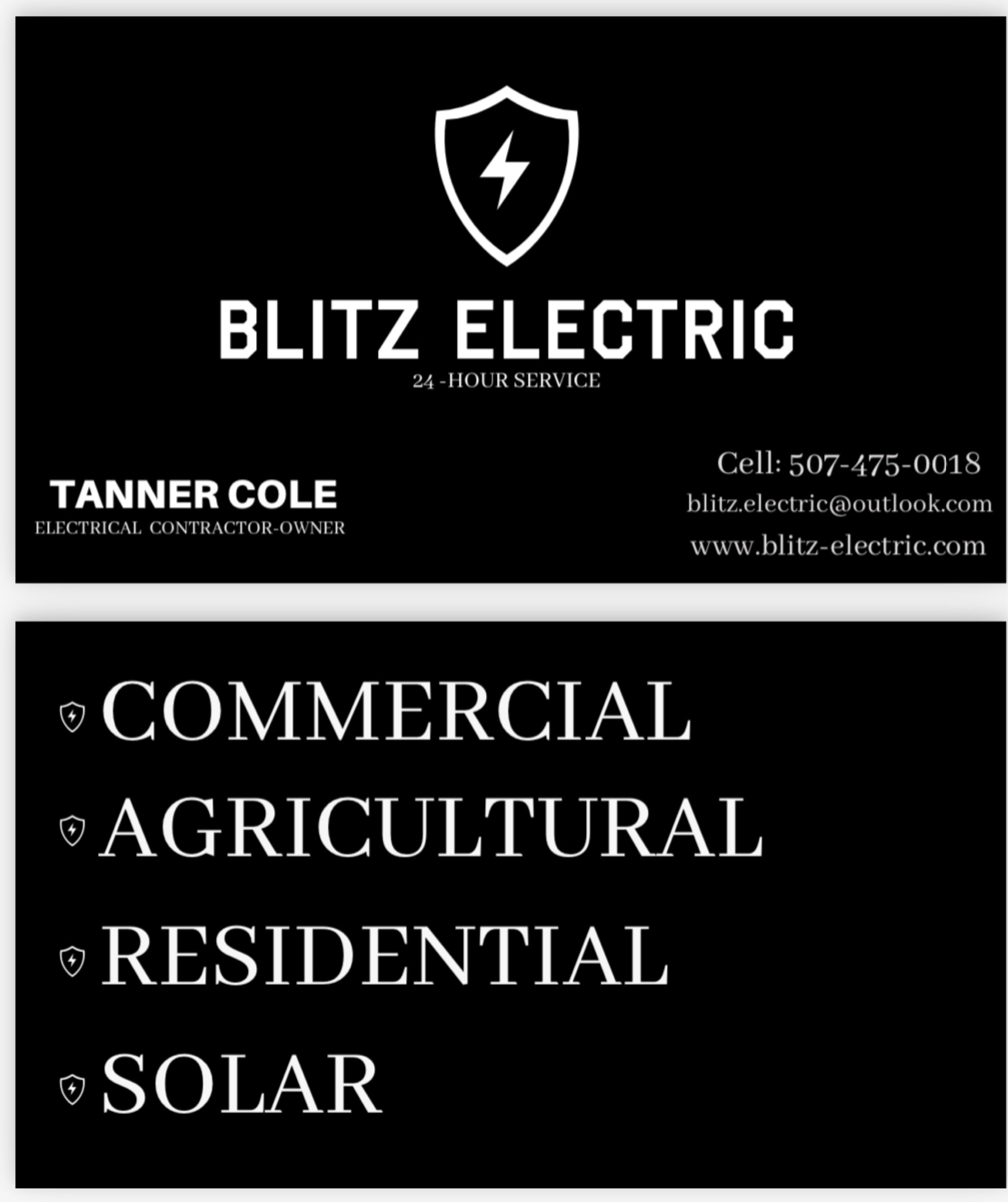 Blitz Electric, LLC Logo