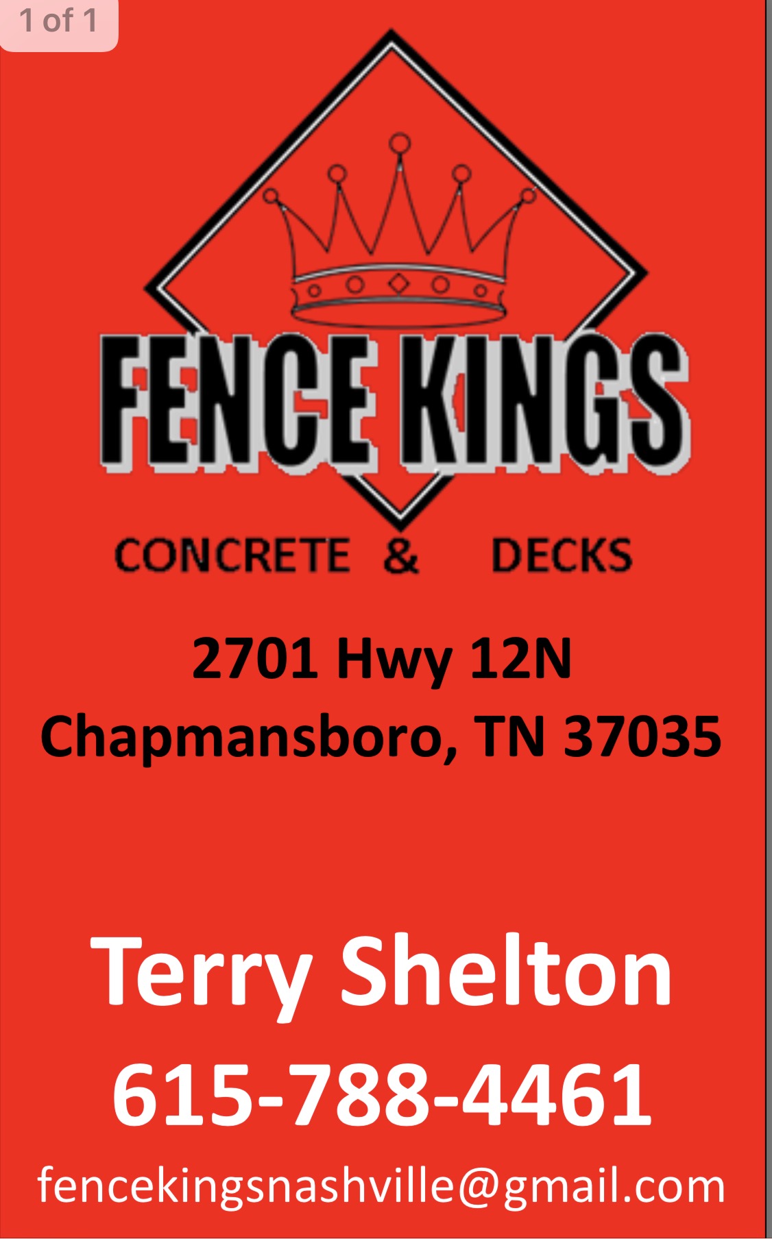 Fence Kings Logo