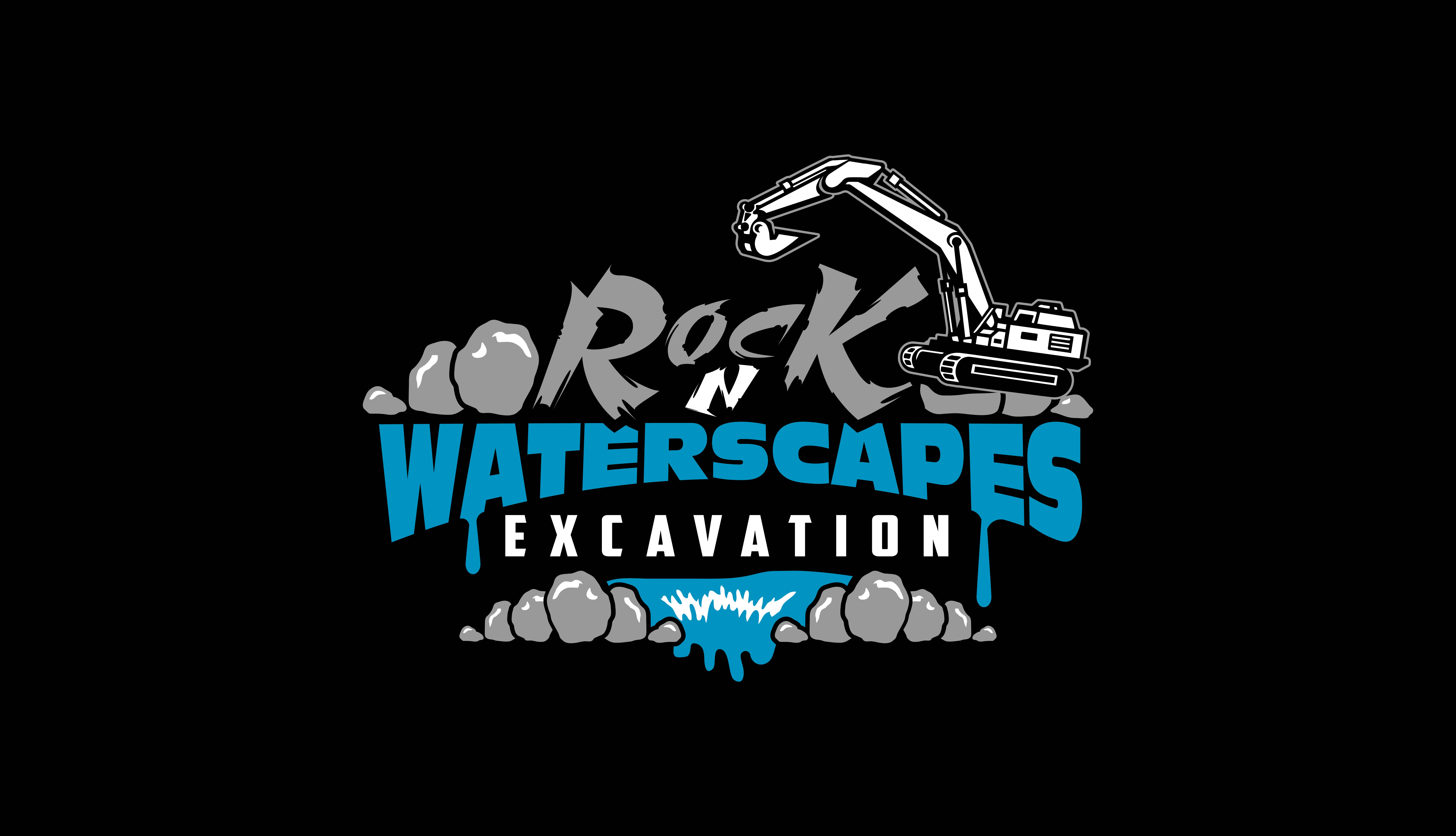 Rock N Waterscapes Excavation Logo