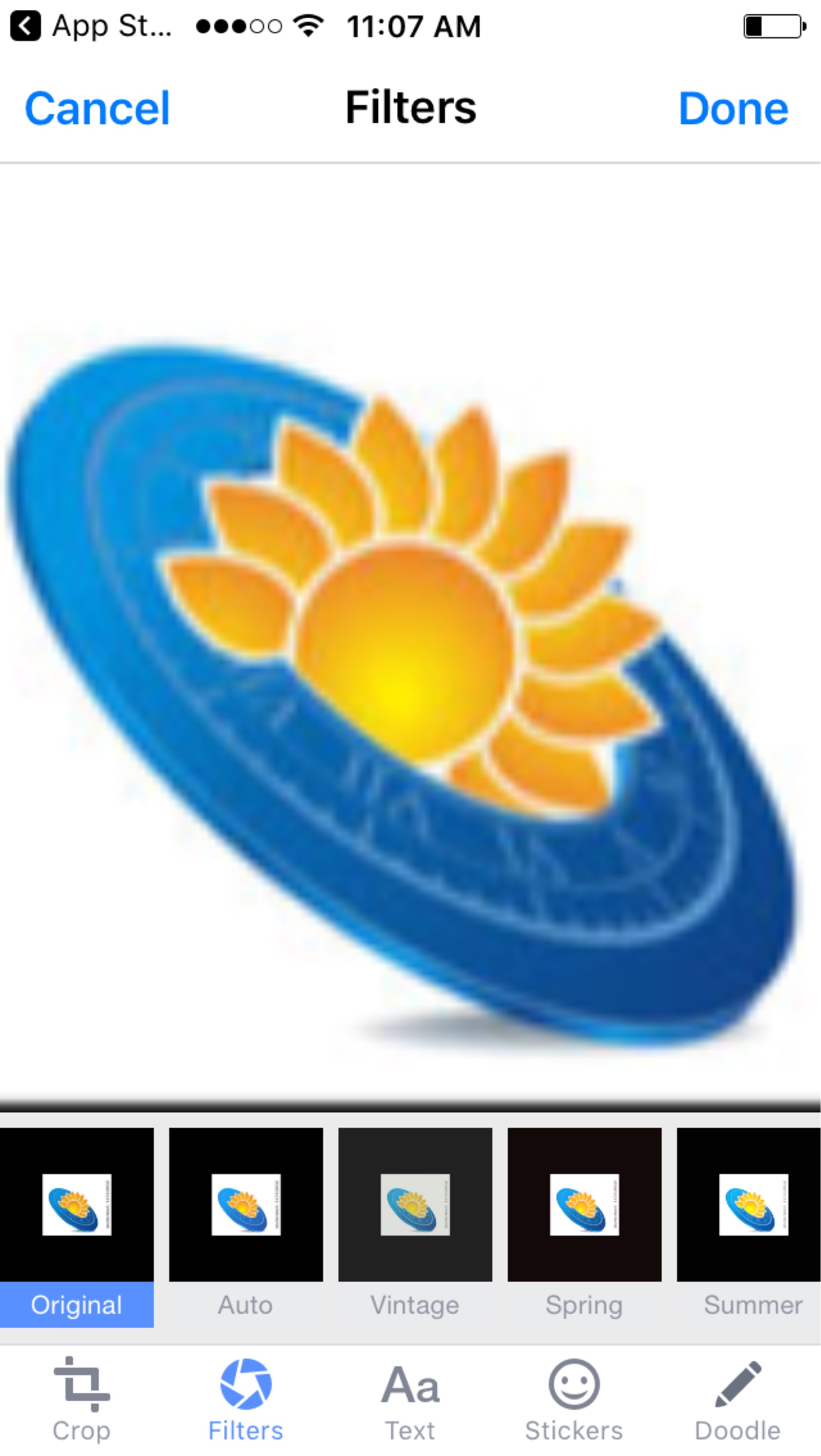 Sundial Cleaners Logo