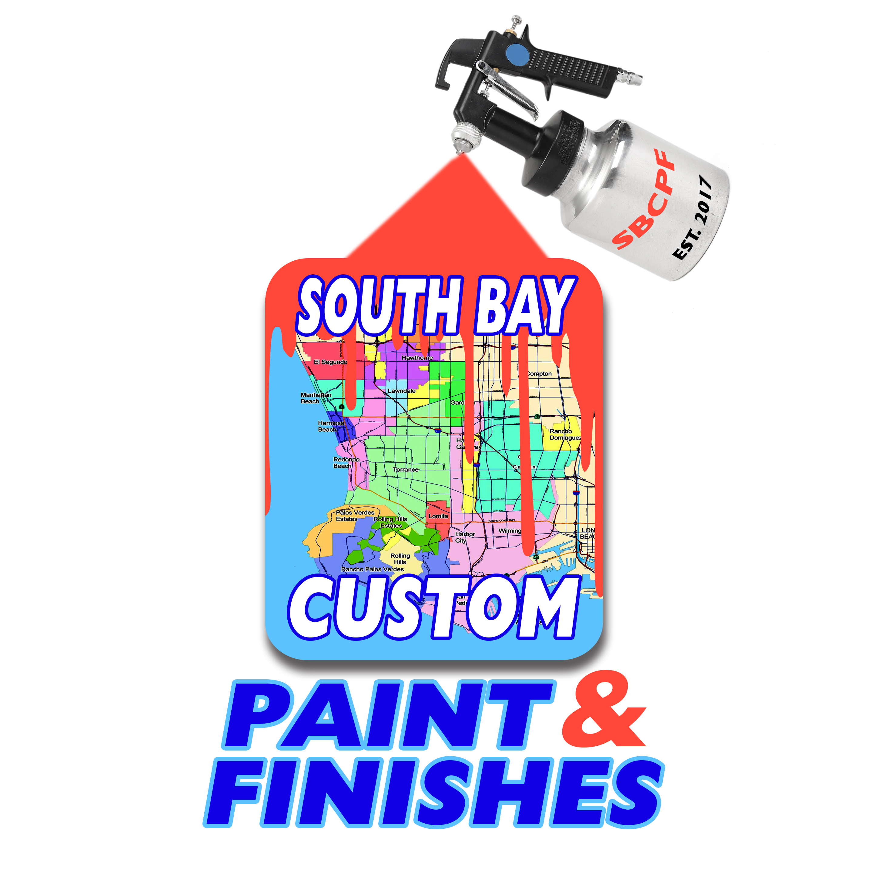 South Bay Custom Paint Finishes Logo