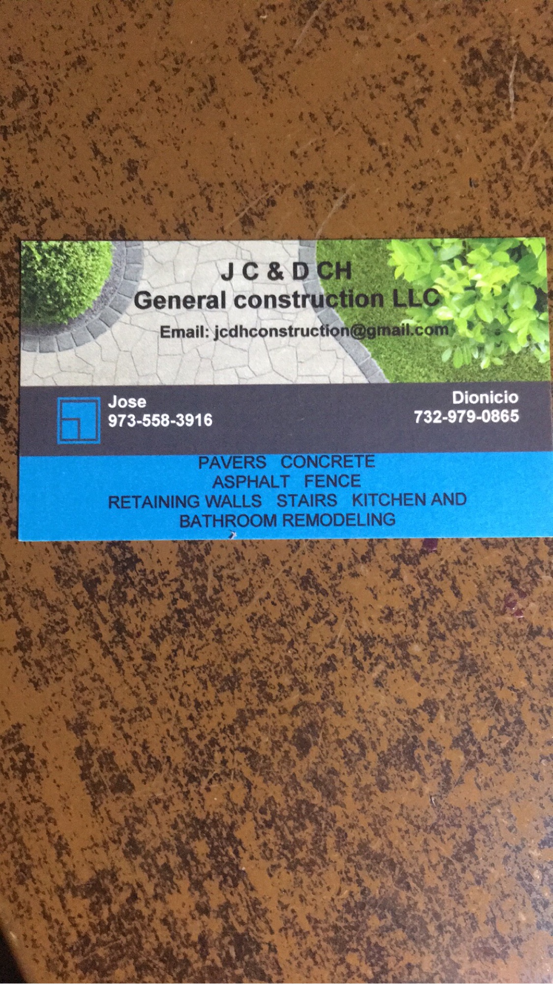 JC&DCH General Construction Logo