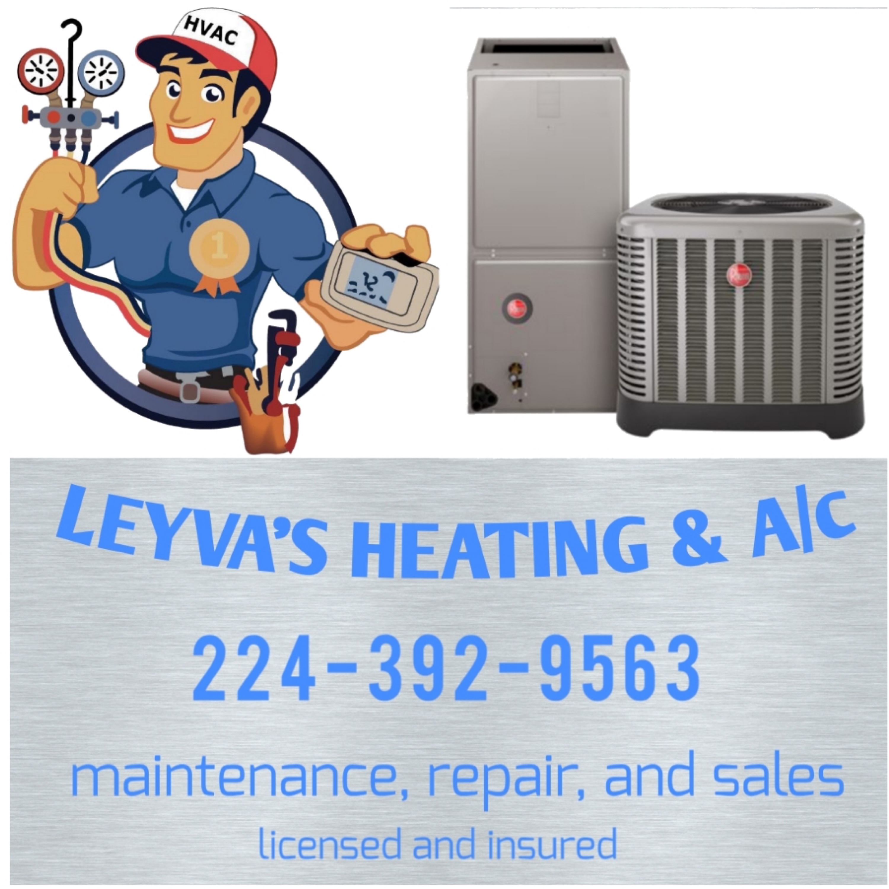 Leyvas Heating & AC Logo