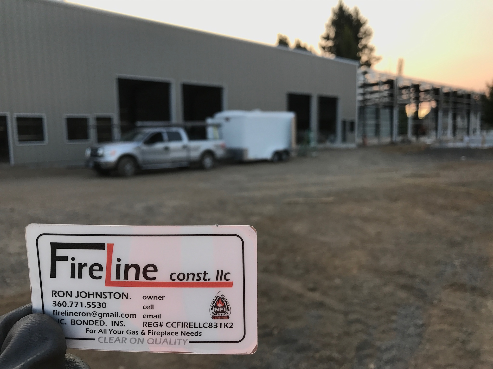 Fire Line Construction, LLC Logo