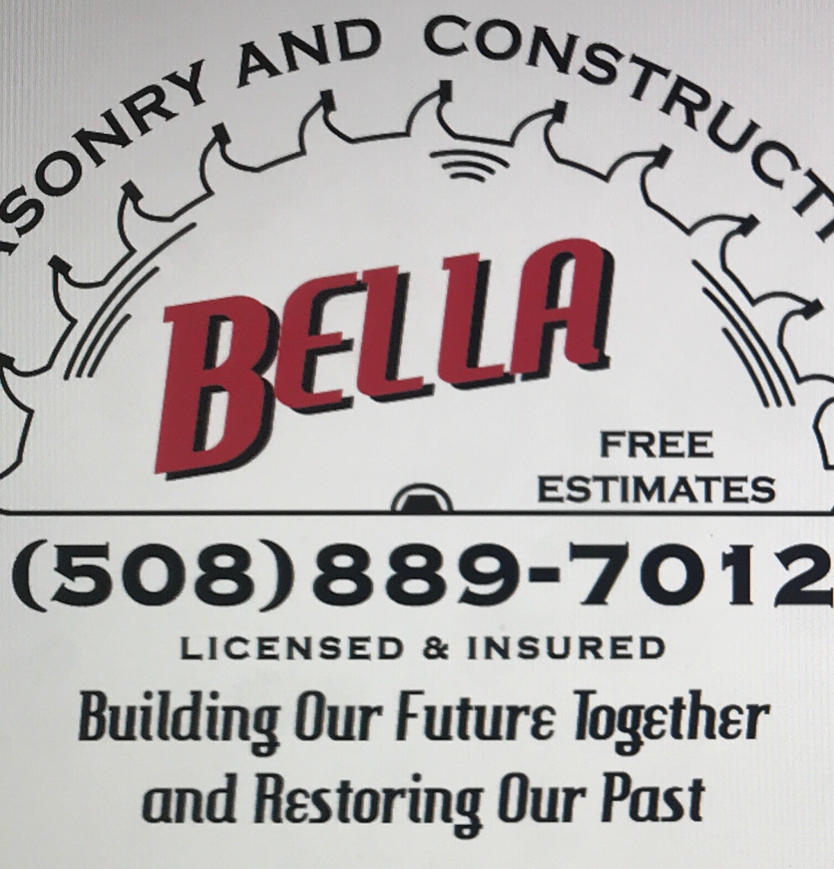Bella Masonry & Construction Logo