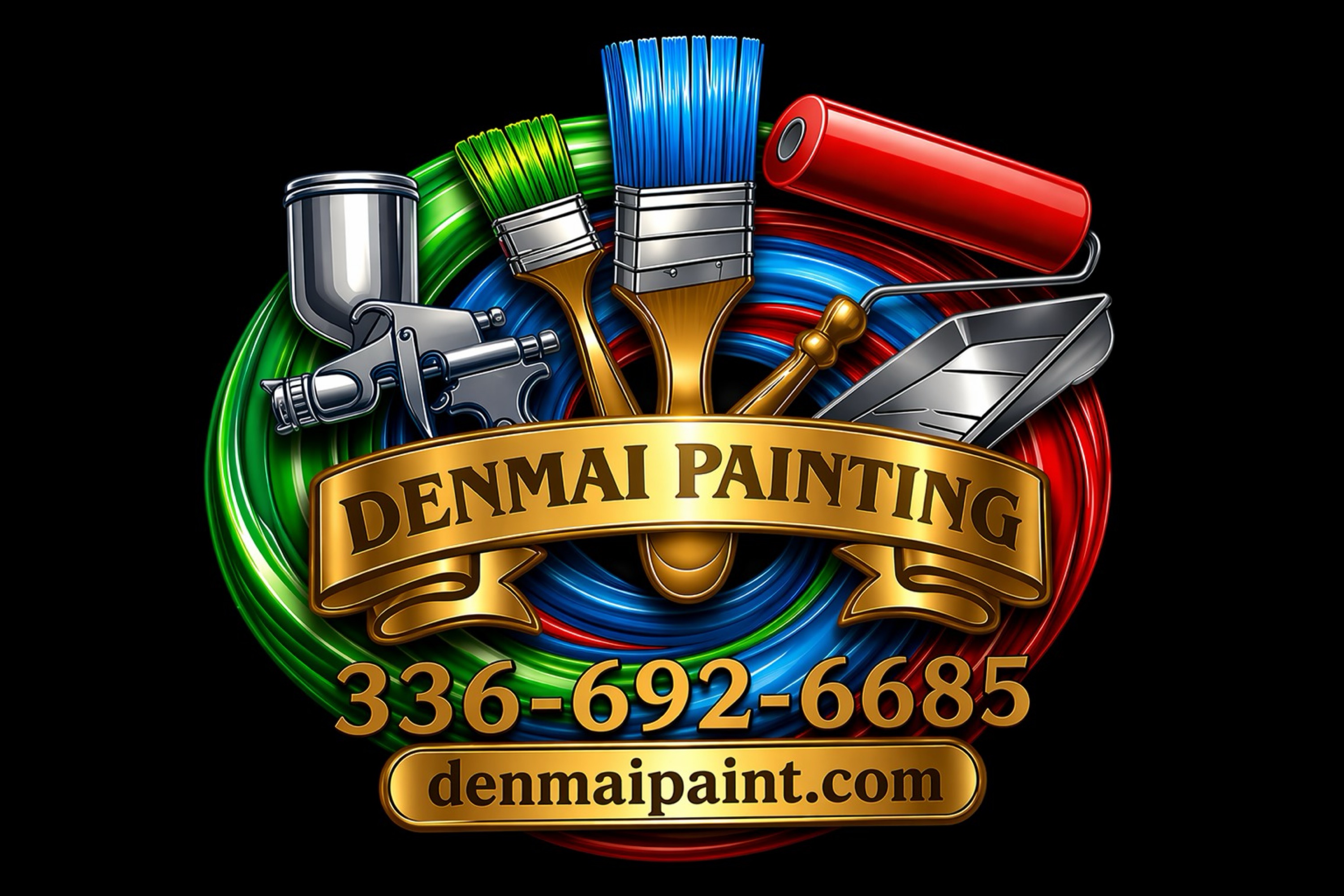 Denmai Painting Logo