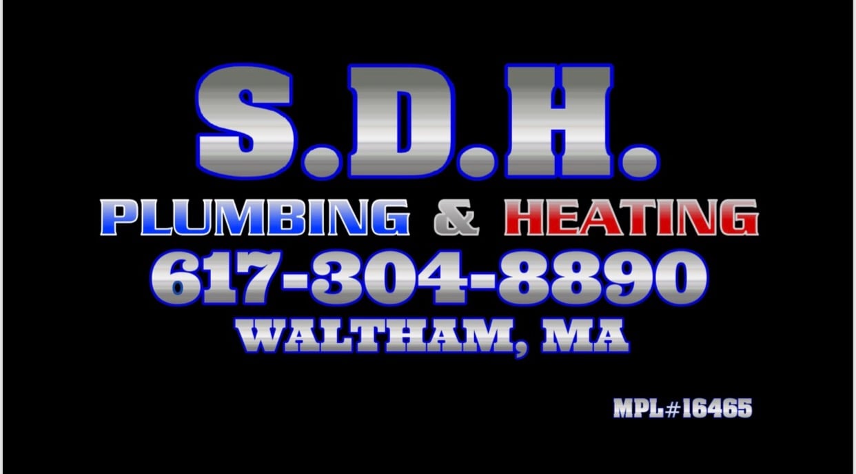 S.D.H Plumbing & Heating Logo