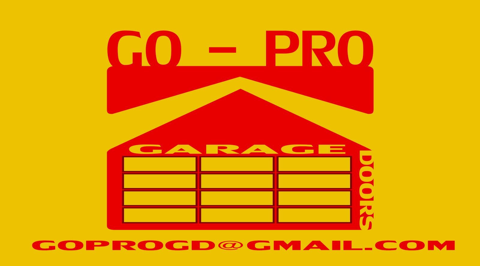 Go-Pro Garage Doors Logo