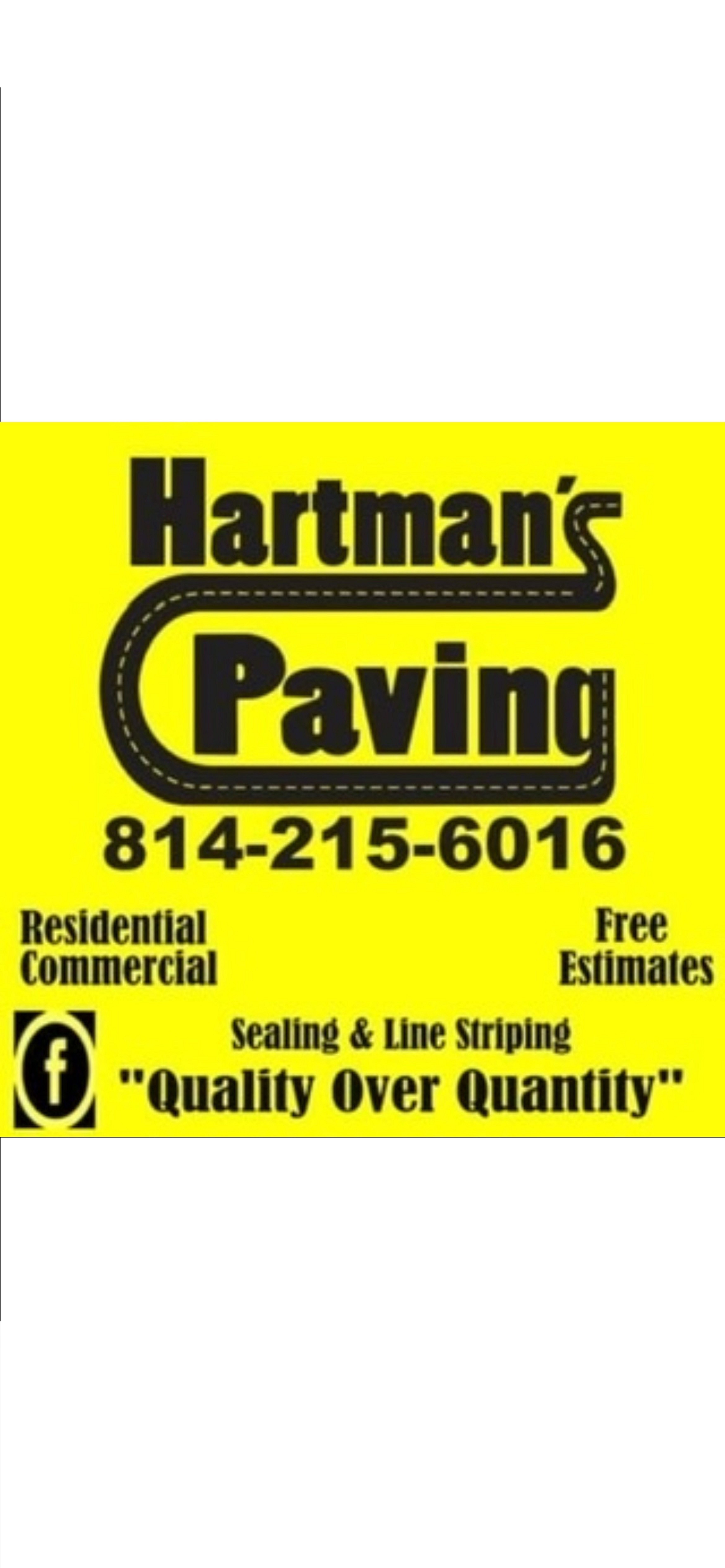 Hartman's Paving, LLC Logo