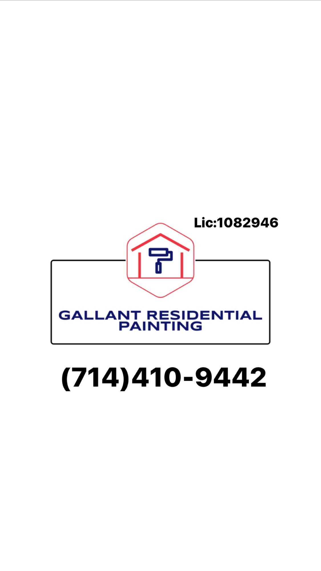 Gallant Residential Painting LLC Logo