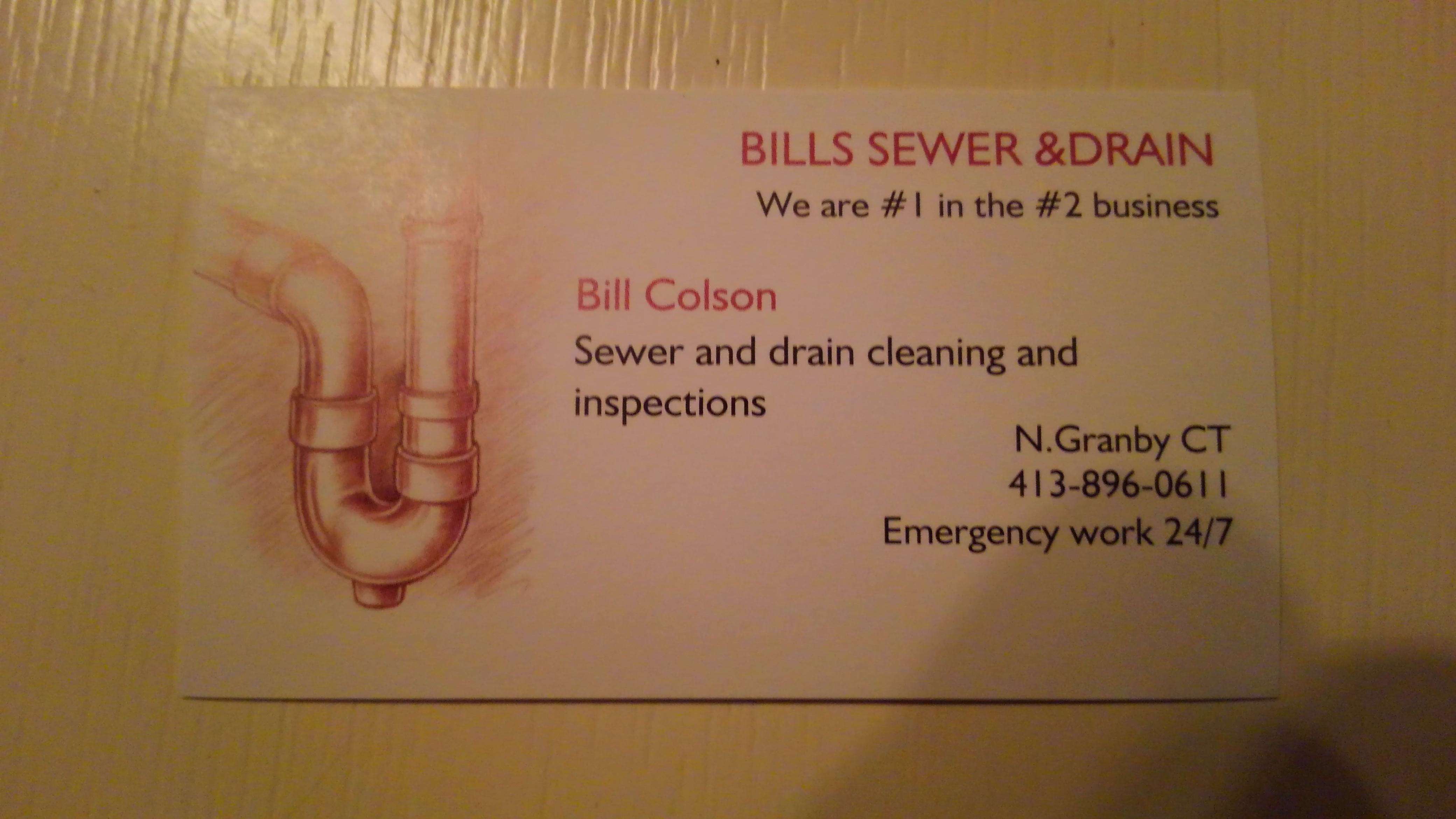 Bill's Sewer and Drain Logo