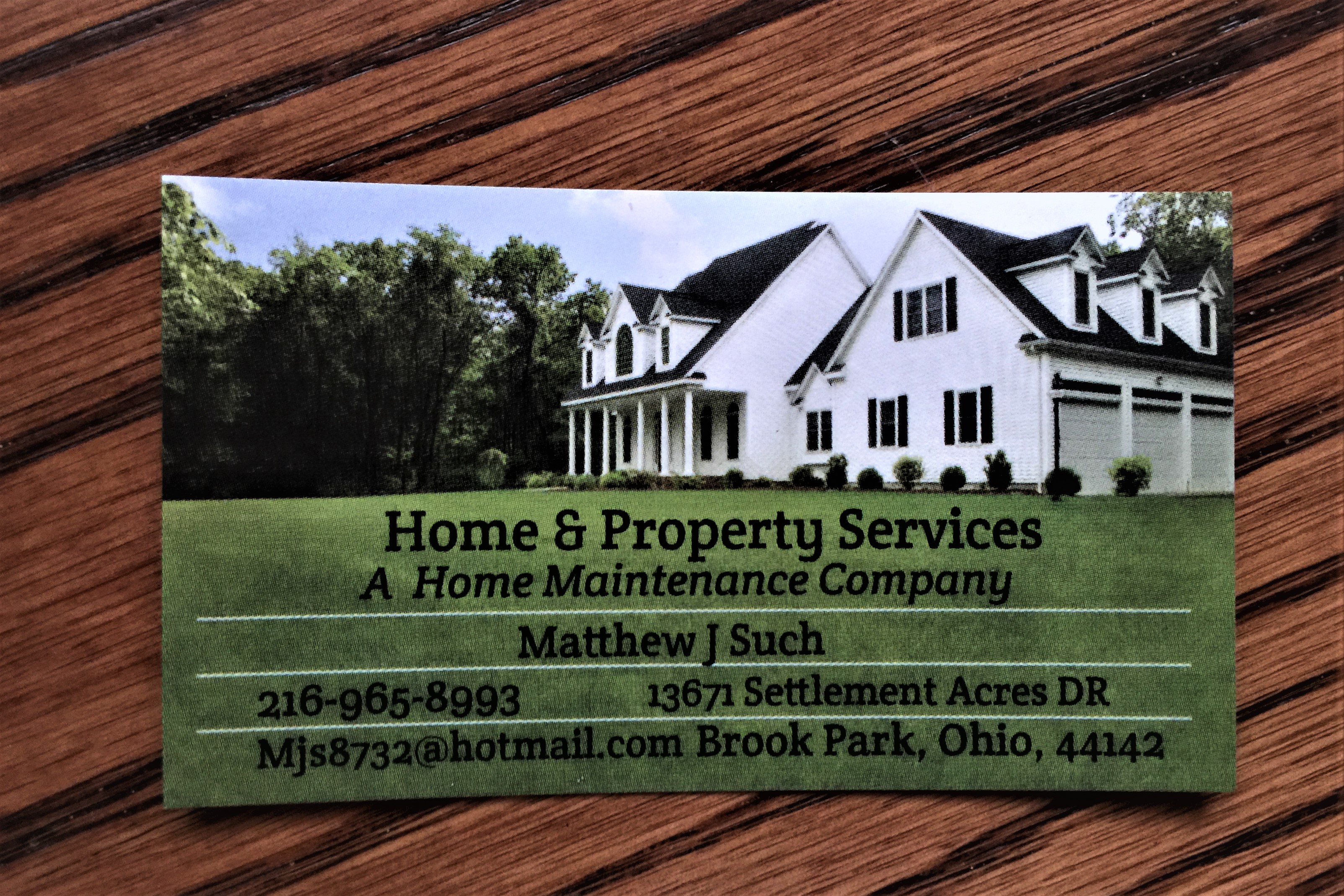 Home & Property Service Logo