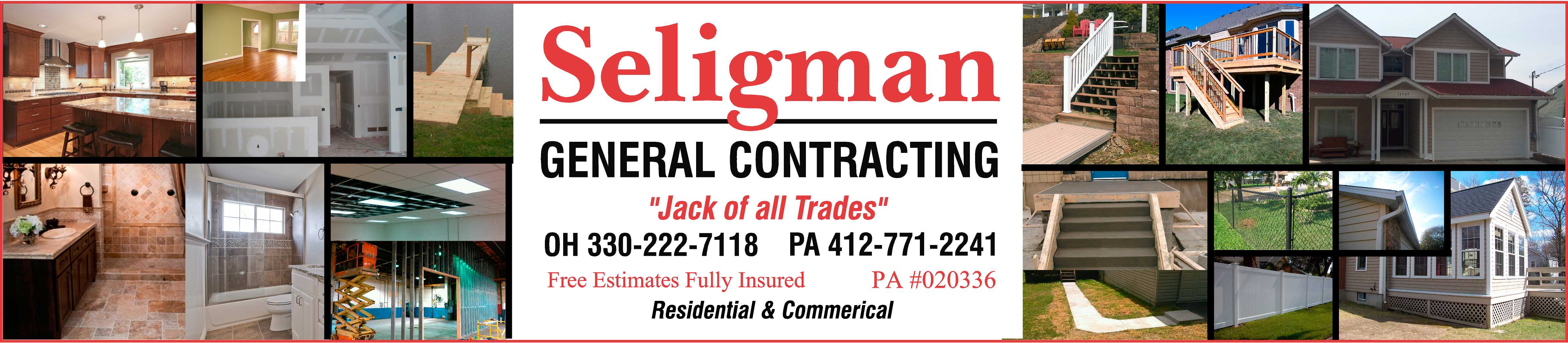 Seligman General Contracting Logo