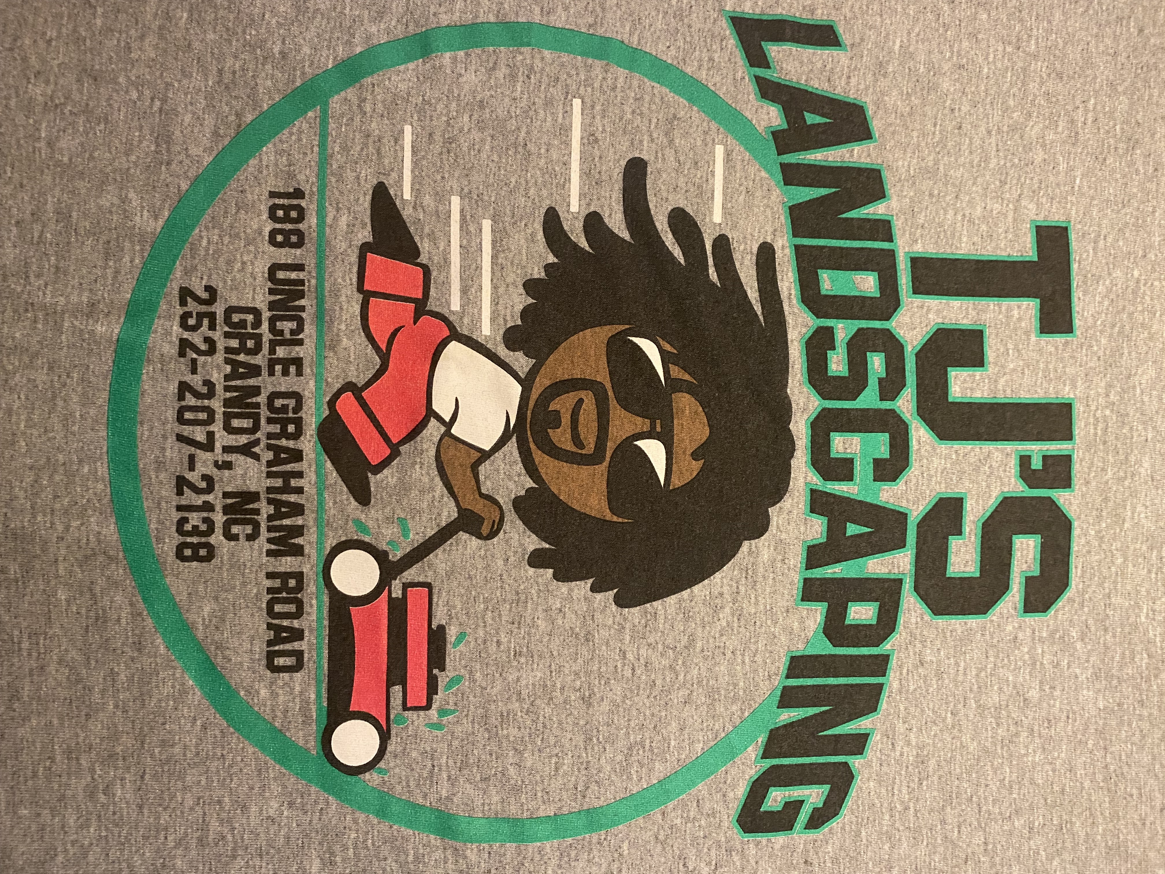 TJ's Landscaping Pressure Washing Logo