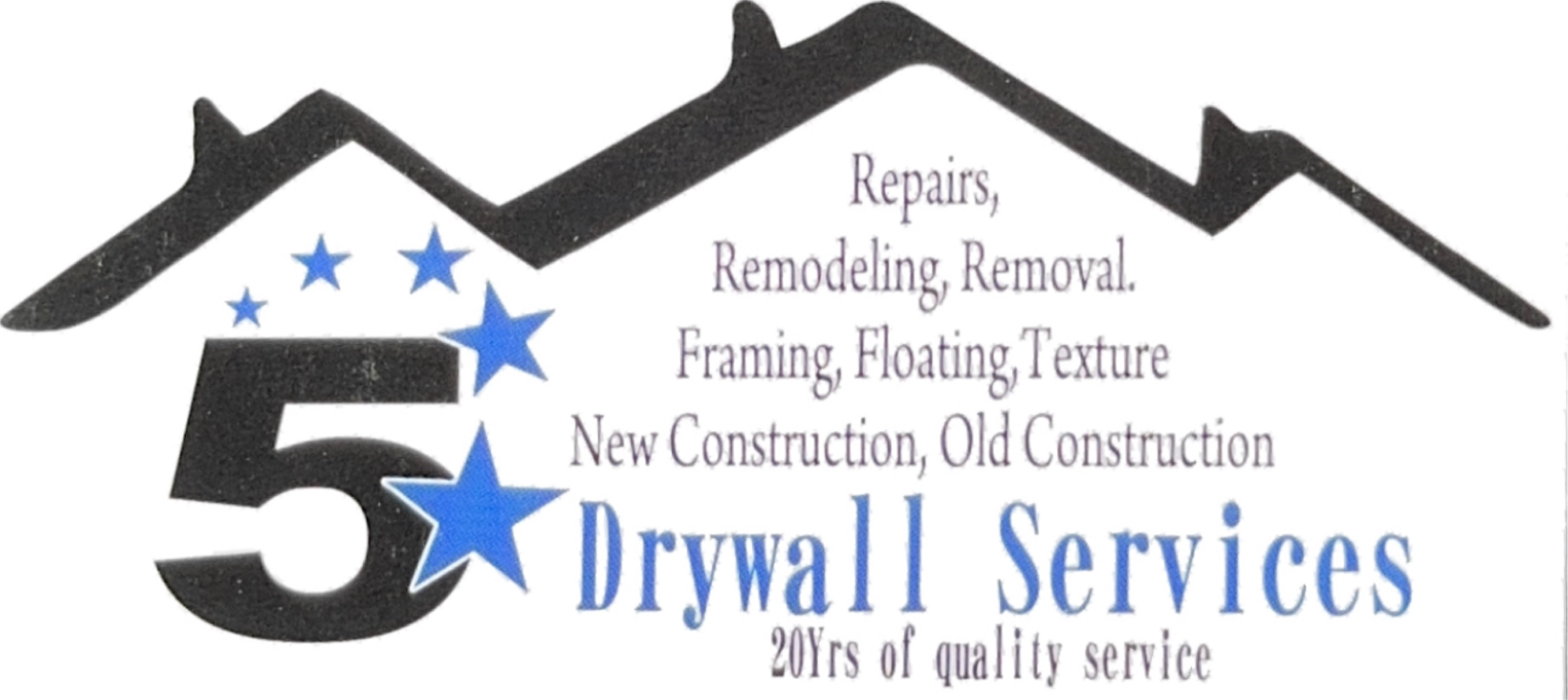 5 STAR DRYWALL AND SERVICES, LLC Logo