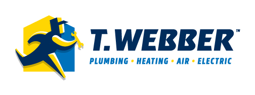 T. Webber Plumbing, Heating, Air & Electric Logo