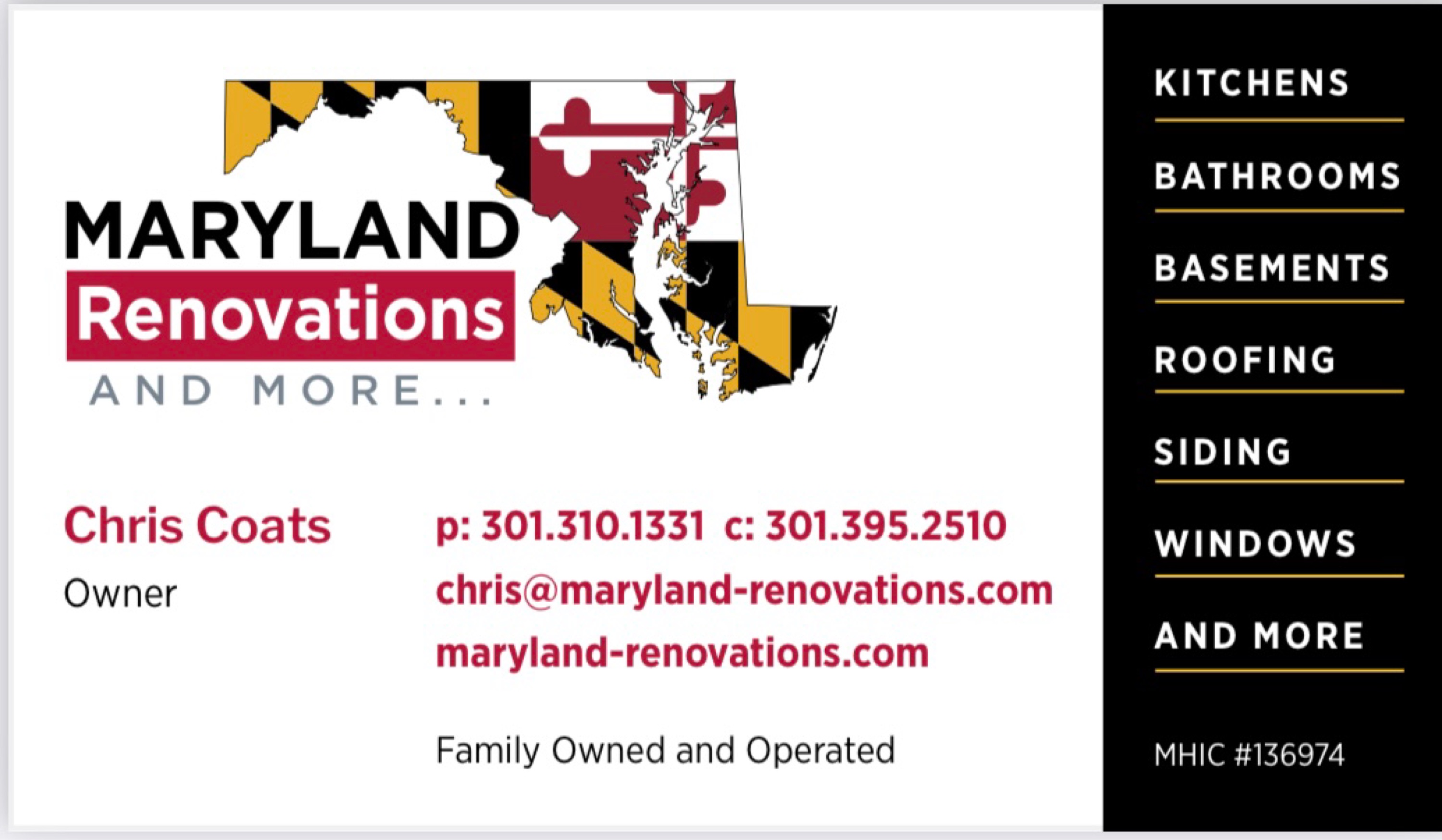 MD Renovations and More Logo