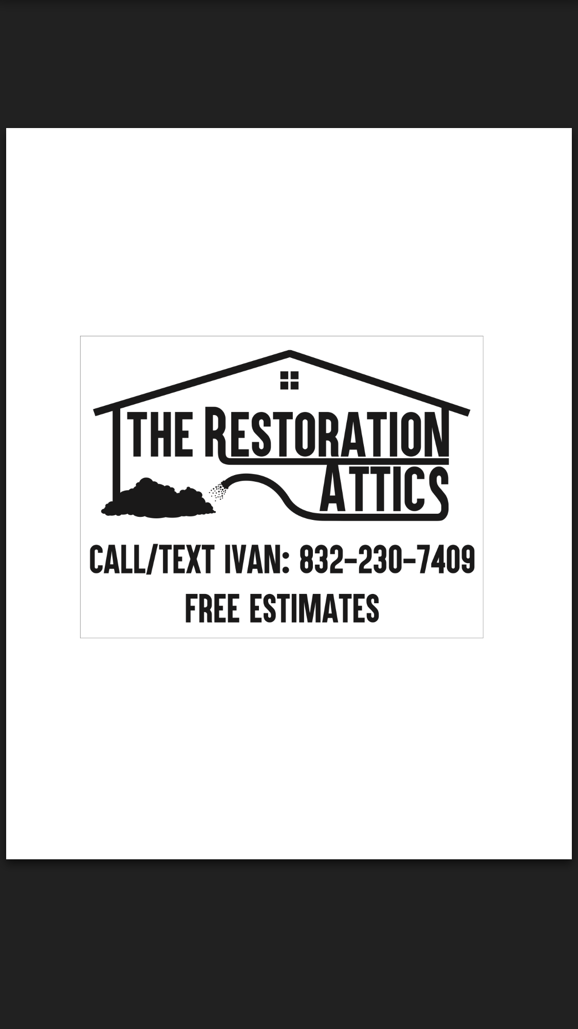 The Restoration Attics Logo