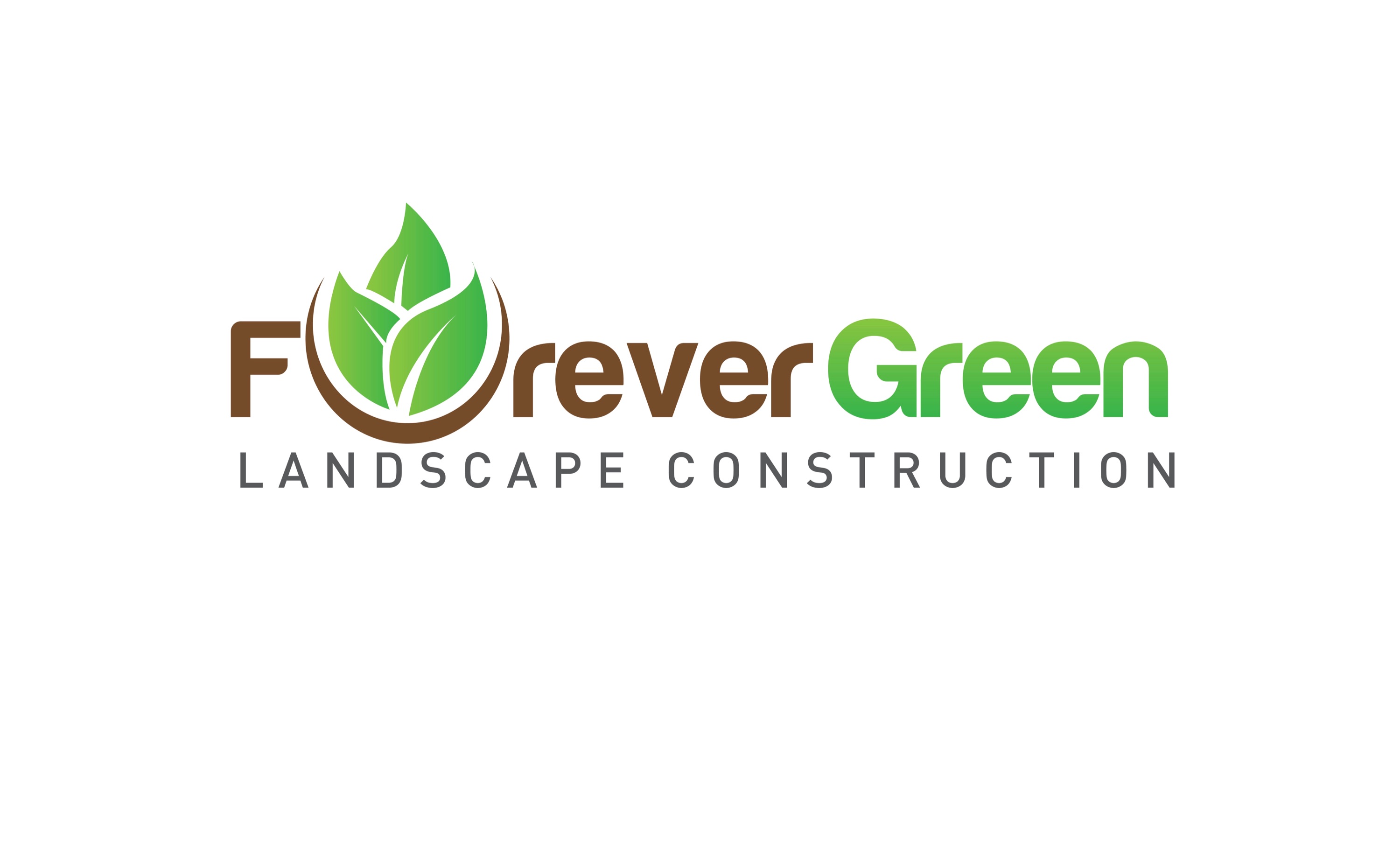 Forever Green Landscape Construction Logo
