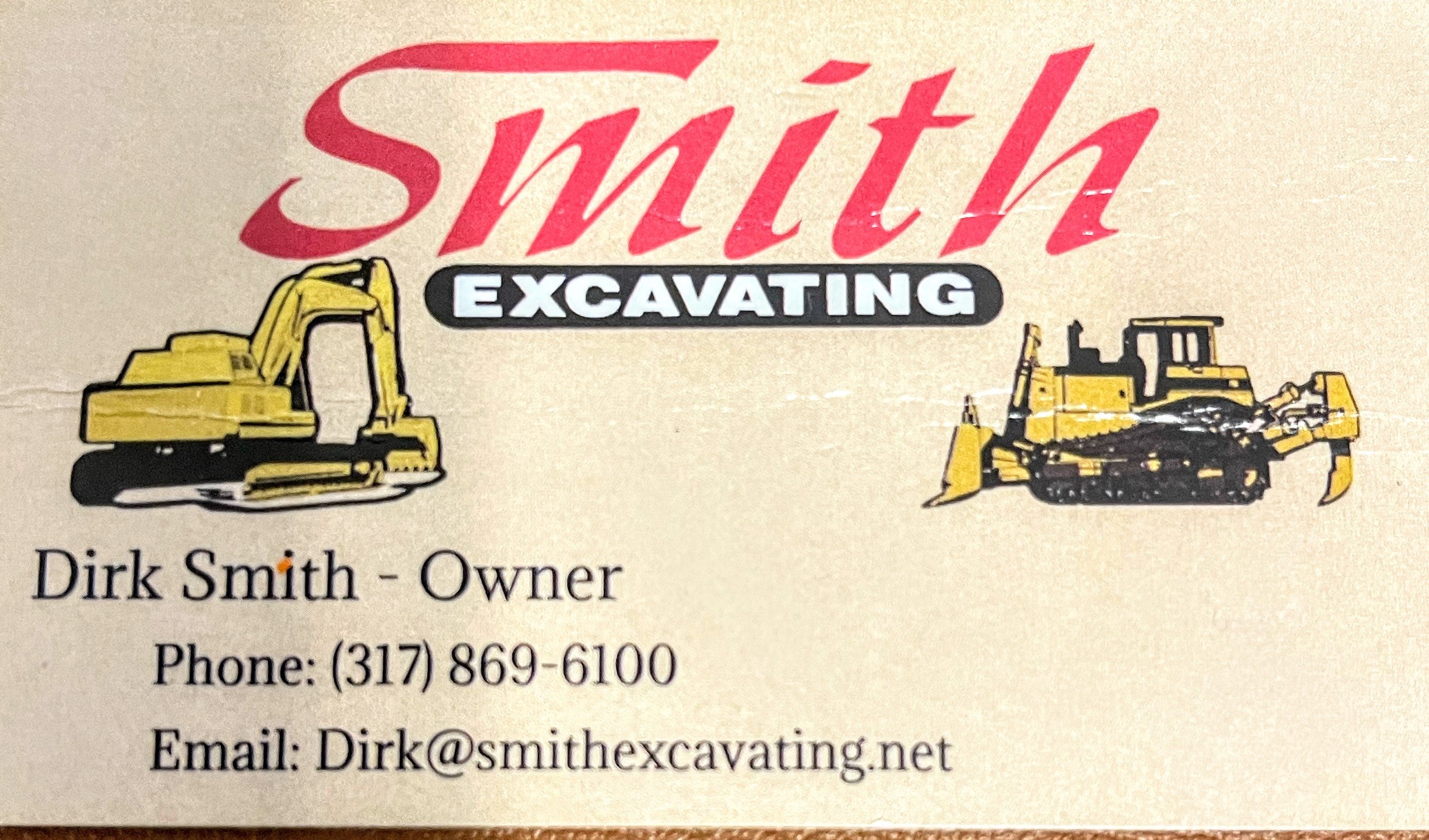 D&D /Smith Excavating & Bush Hogging Service Logo