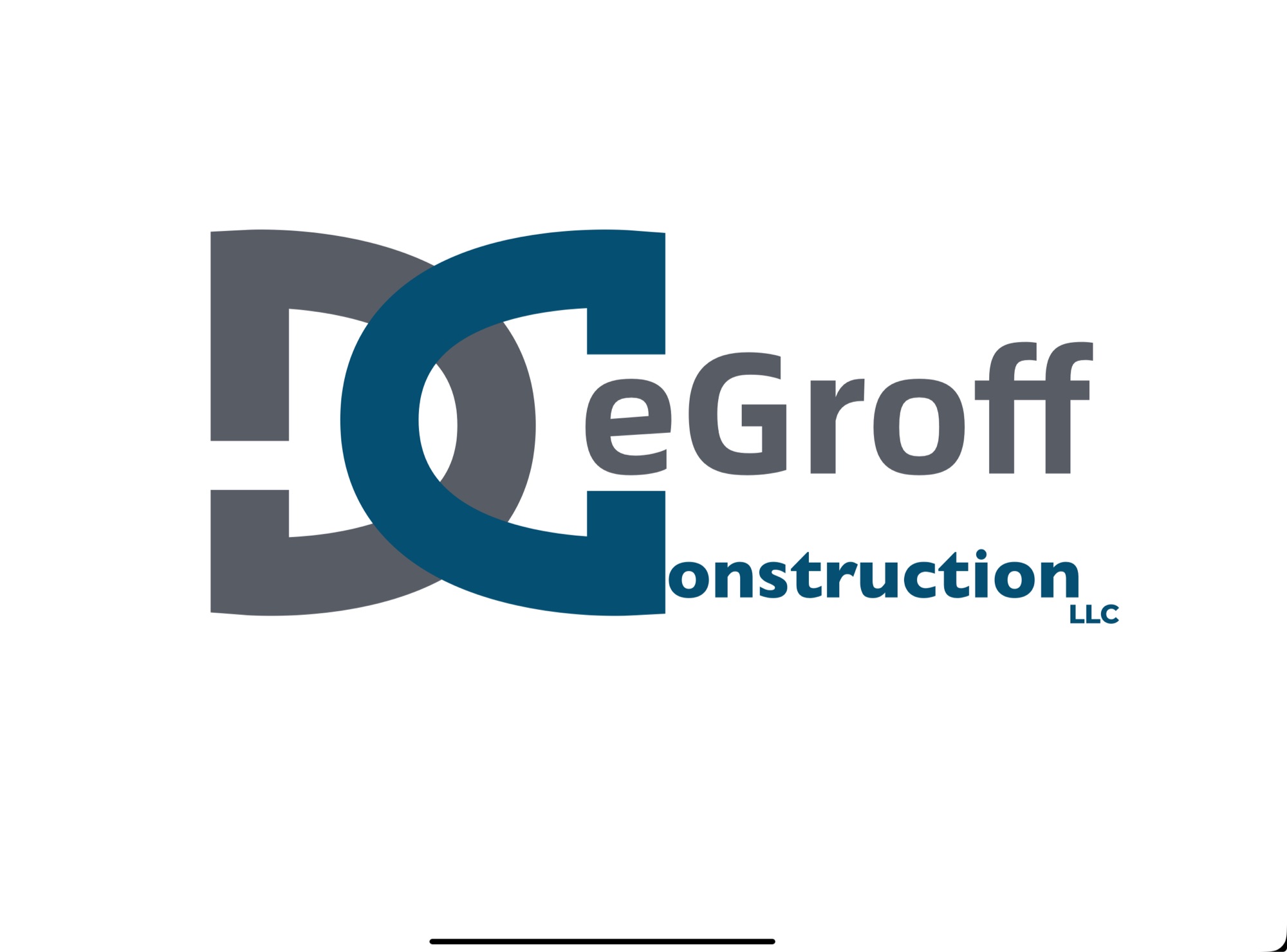 DeGroff Construction LLC Logo