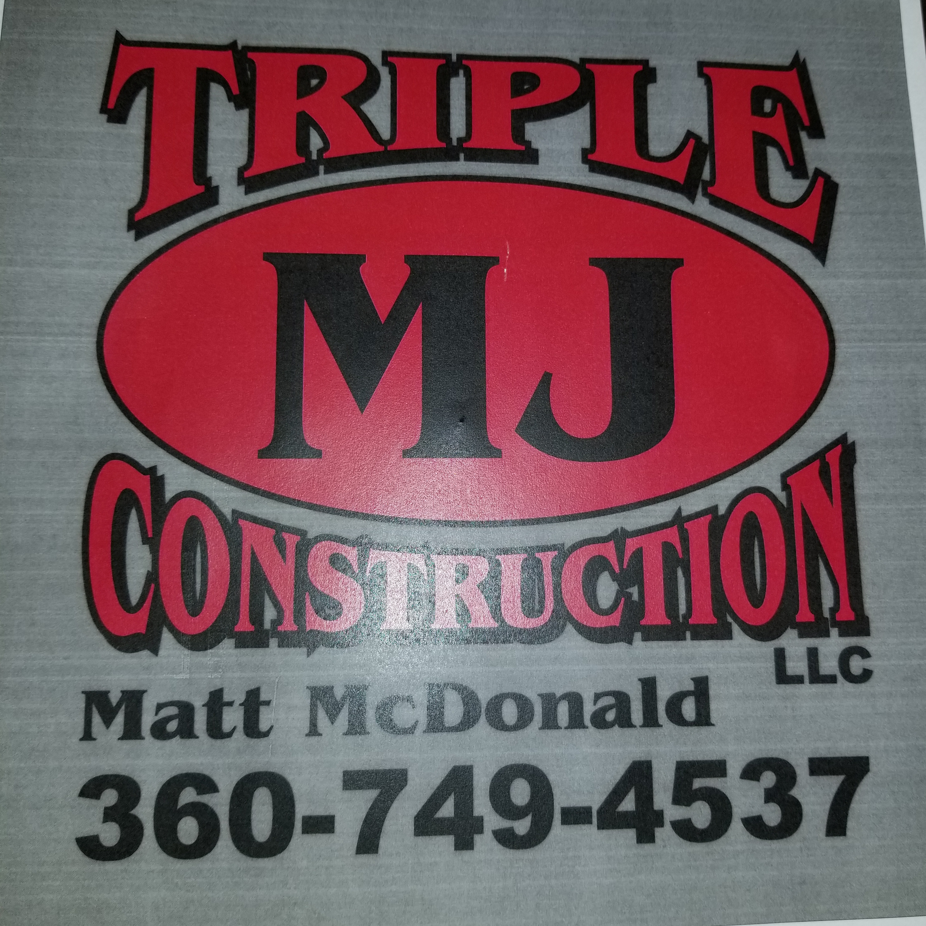 Triple MJ Construction, LLC Logo