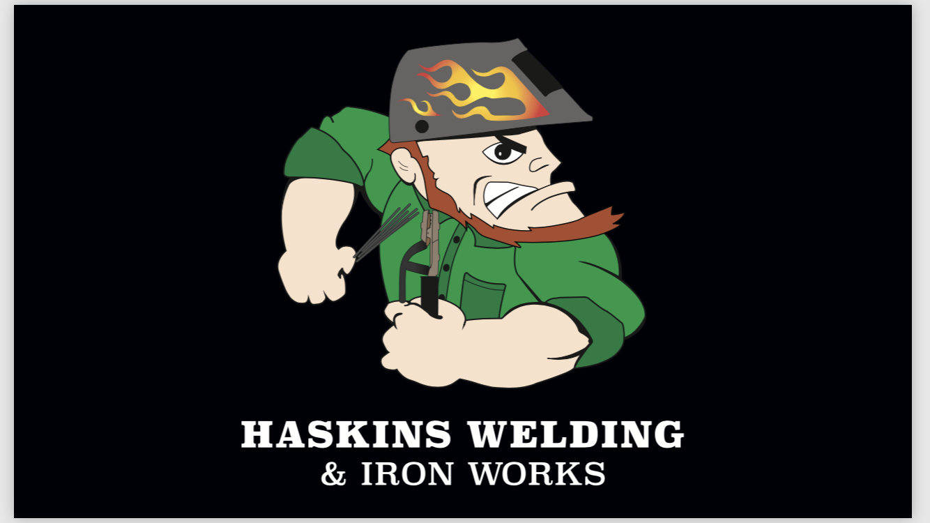 Haskins Welding and Ironworks Logo