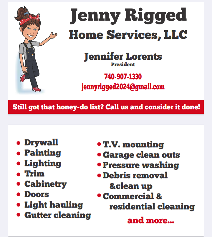 Jenny Rigged Home Services Logo