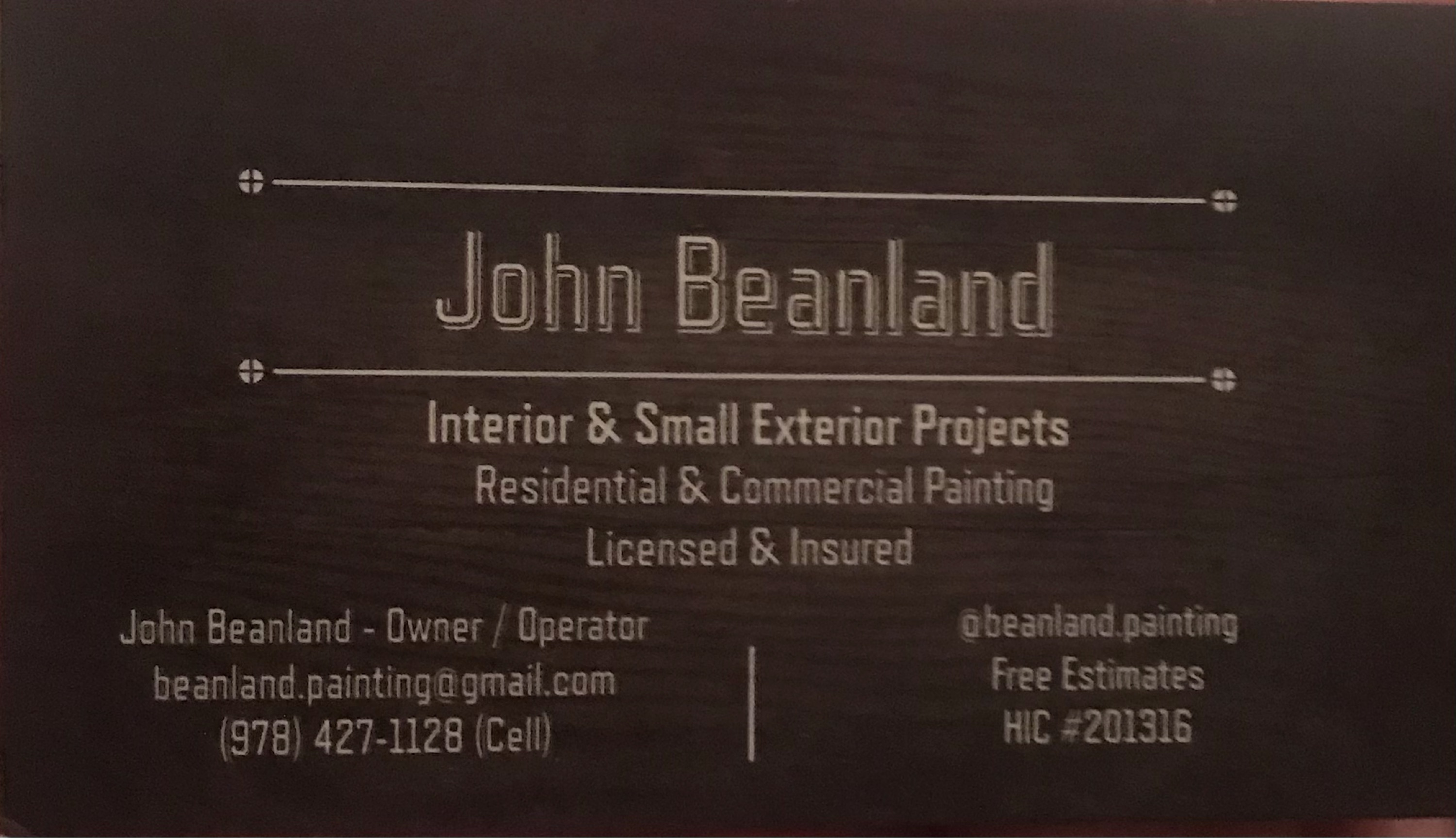 Beanland Painting LLC Logo