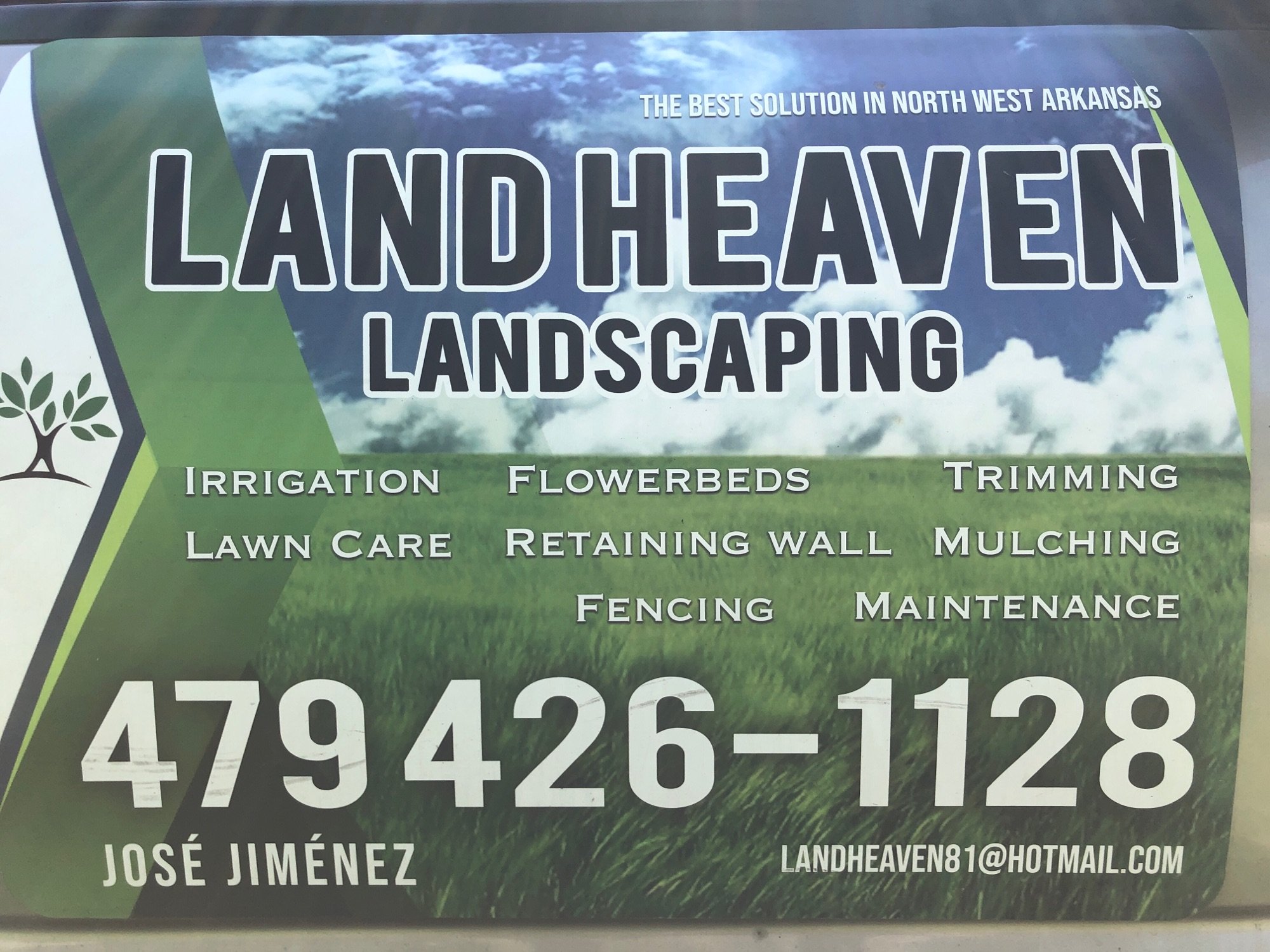Land Heaven Landscaping Logo