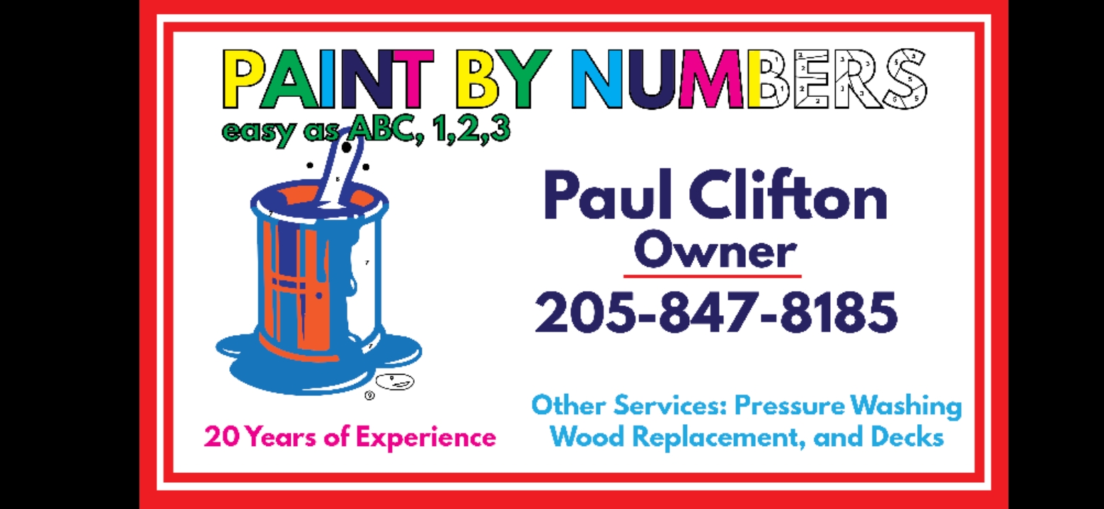 Paint by Numbers Logo