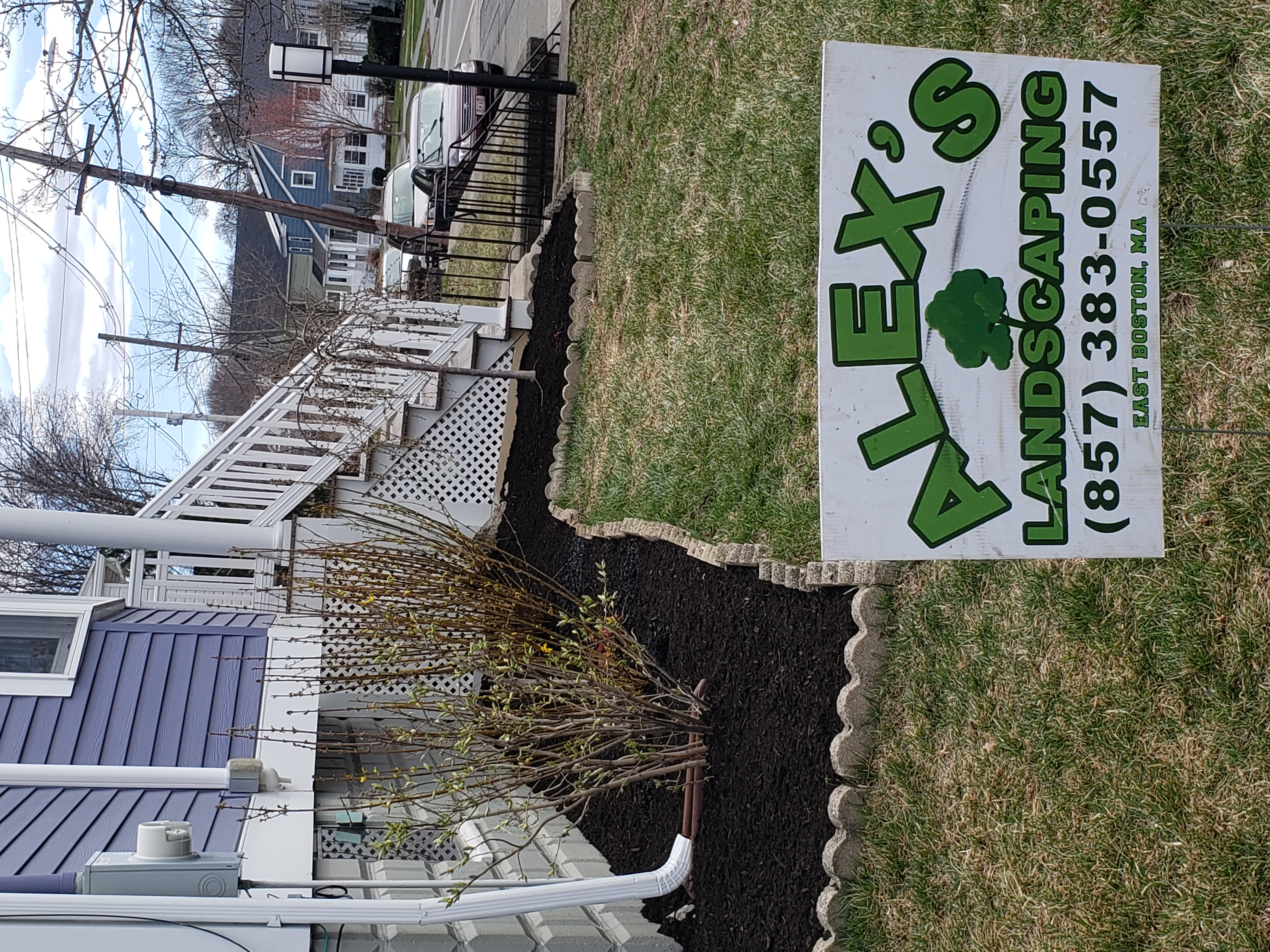 Alex's Landscaping Logo