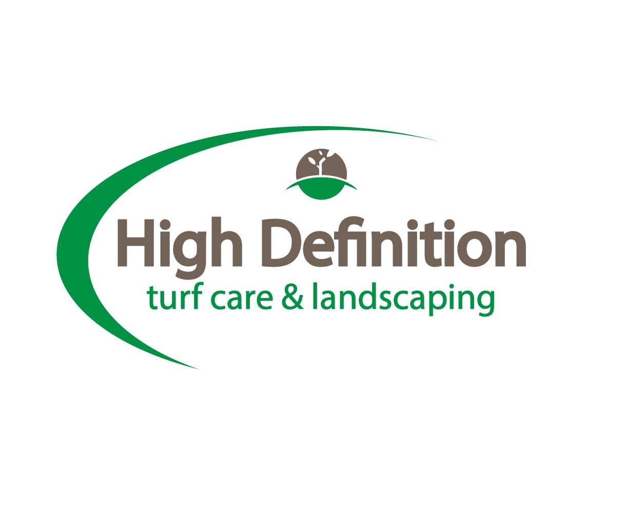 High Definition Turf Care & Landscaping Logo