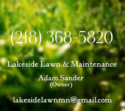 Lakeside Lawn & Maintenance Logo