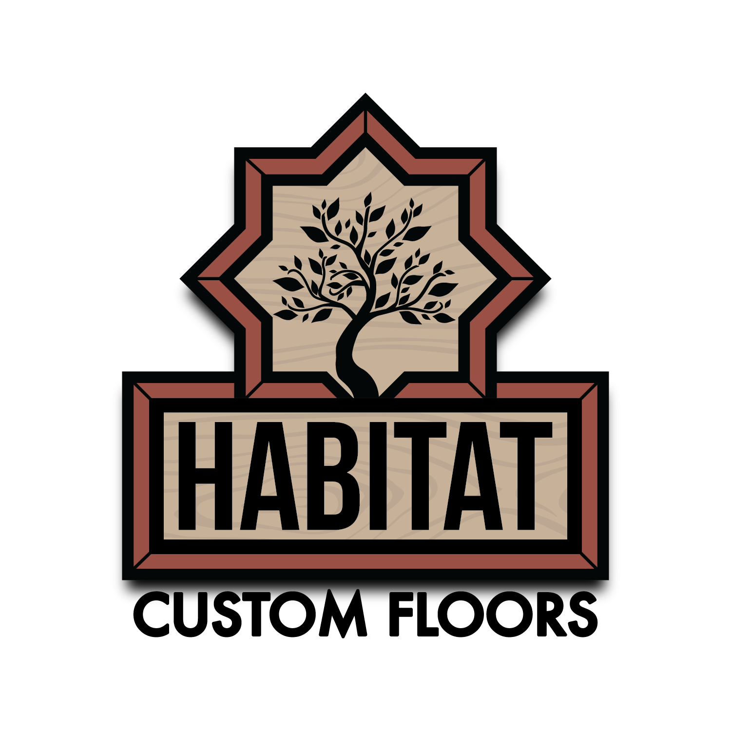 Habitat Custom Floors, LLC Logo