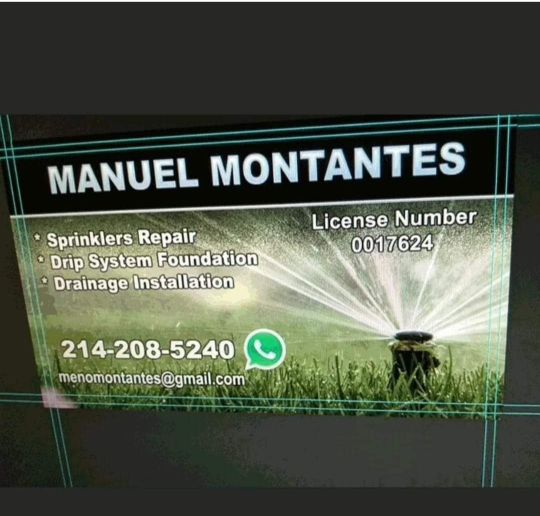 Manuel Sprinkler Repair Logo