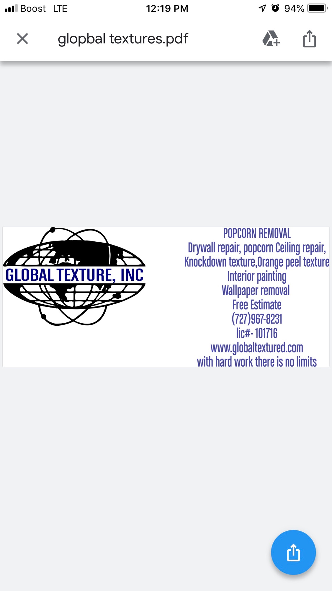 Global Texture, Inc. Logo