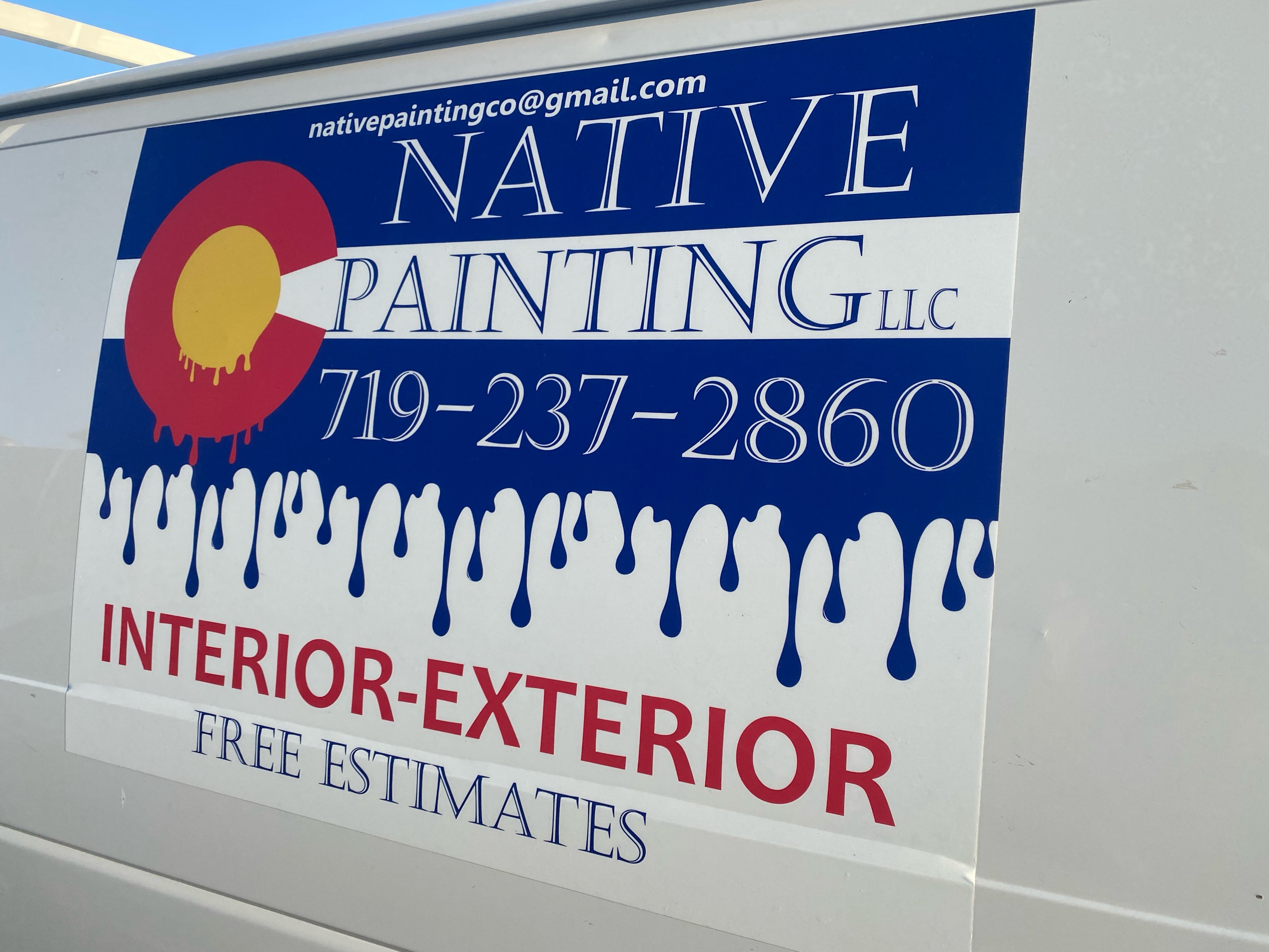 CO native painting LLC Logo