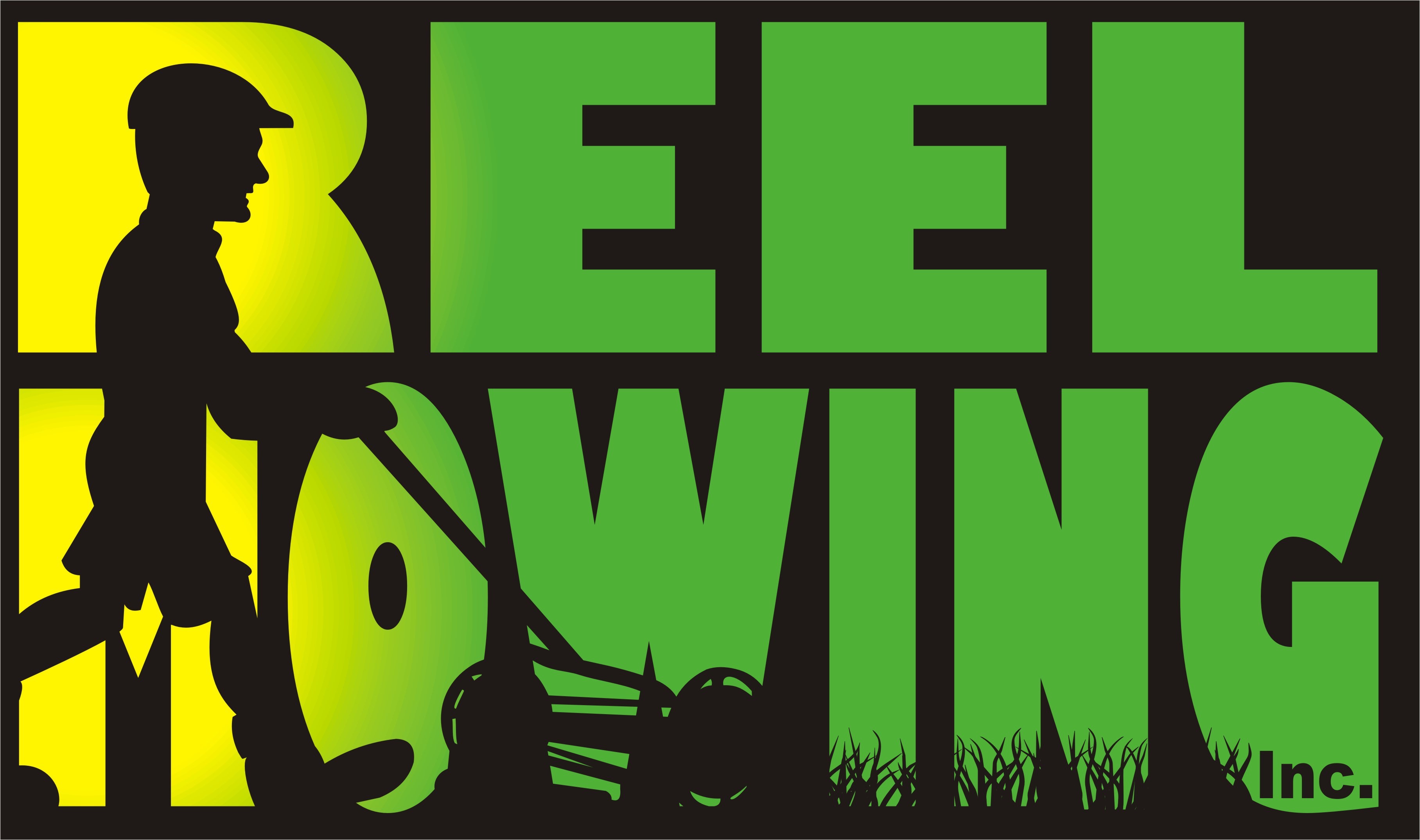 Reel Mowing, Inc. Logo