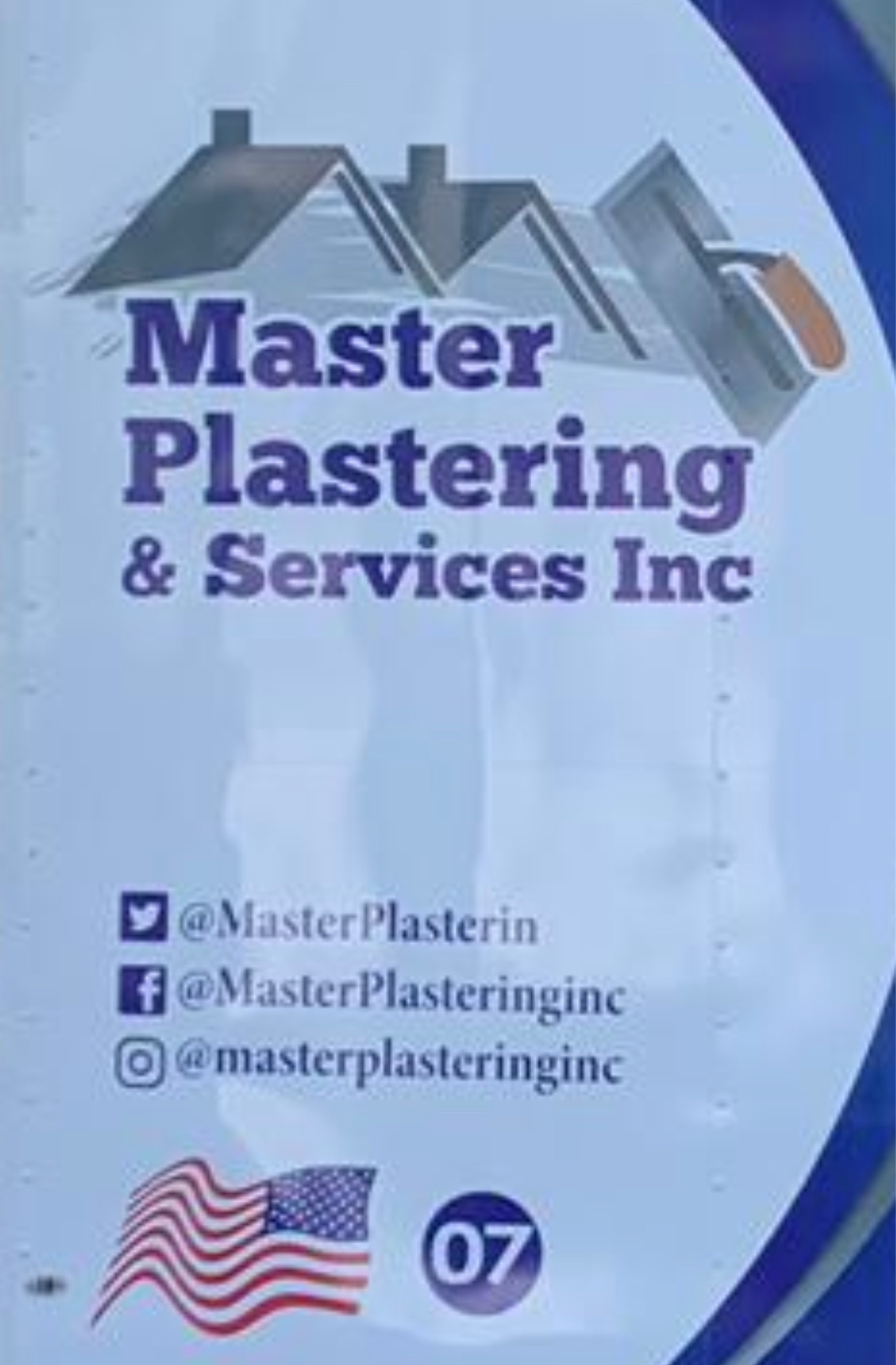 Master Plastering, Inc. Logo