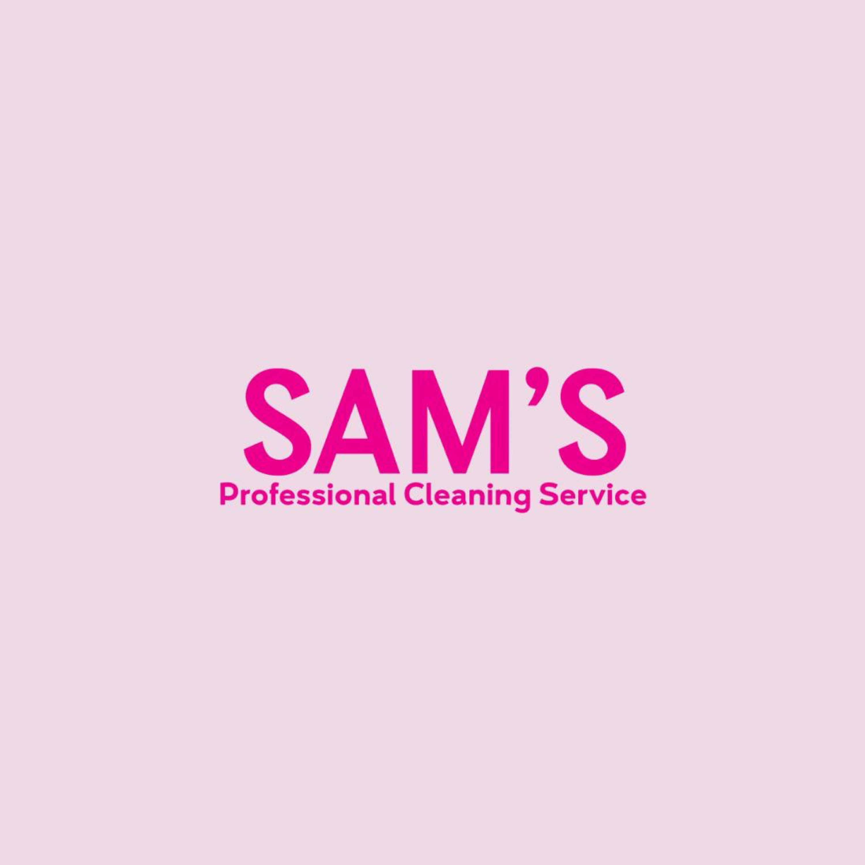 Sam's Professional Cleaning Service Logo