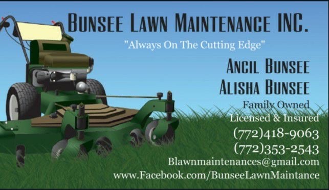 Bunsee Lawn Maintenance Inc Logo