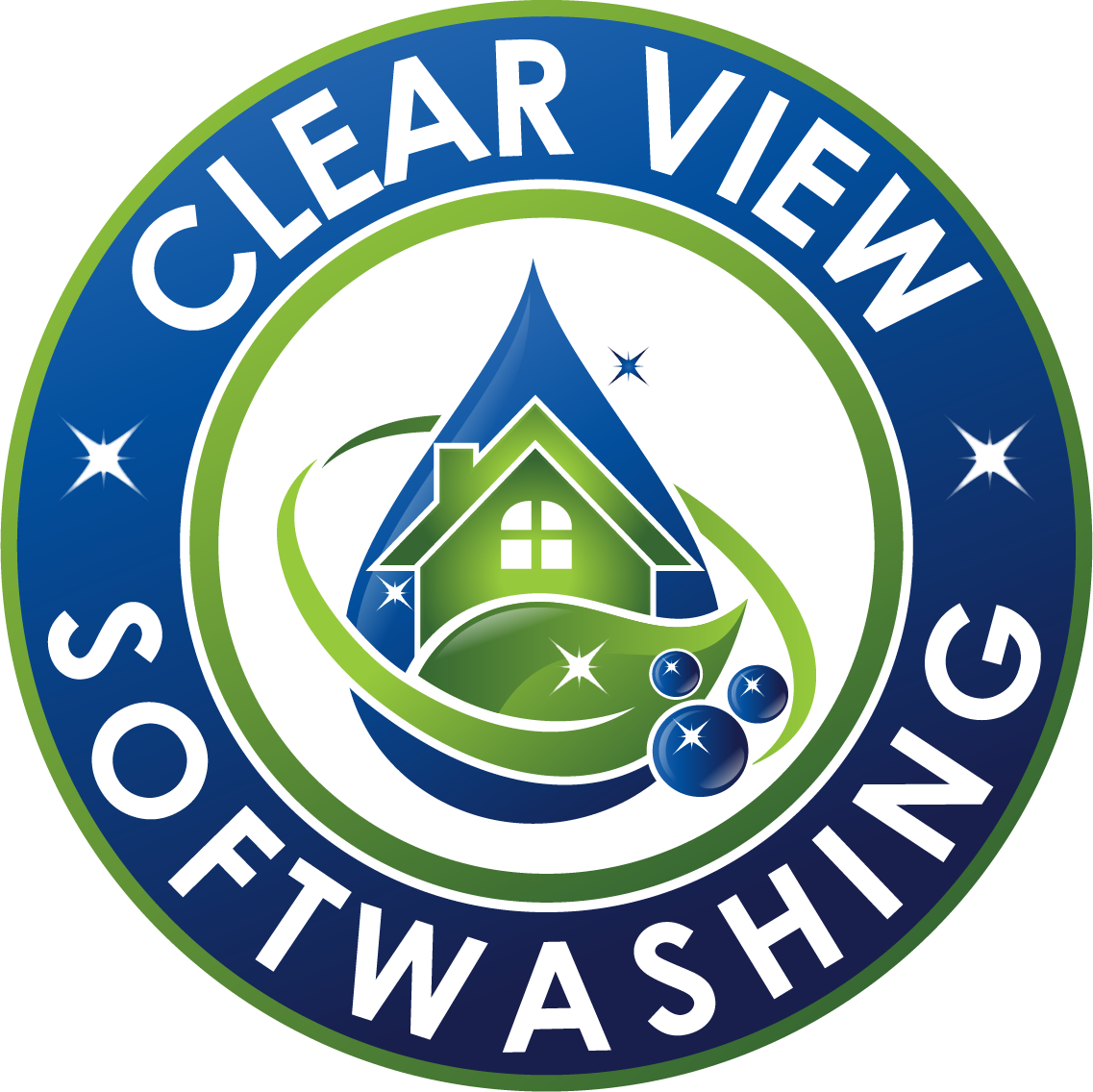 Clear View Window Cleaning & Pressure Washing, LLC Logo