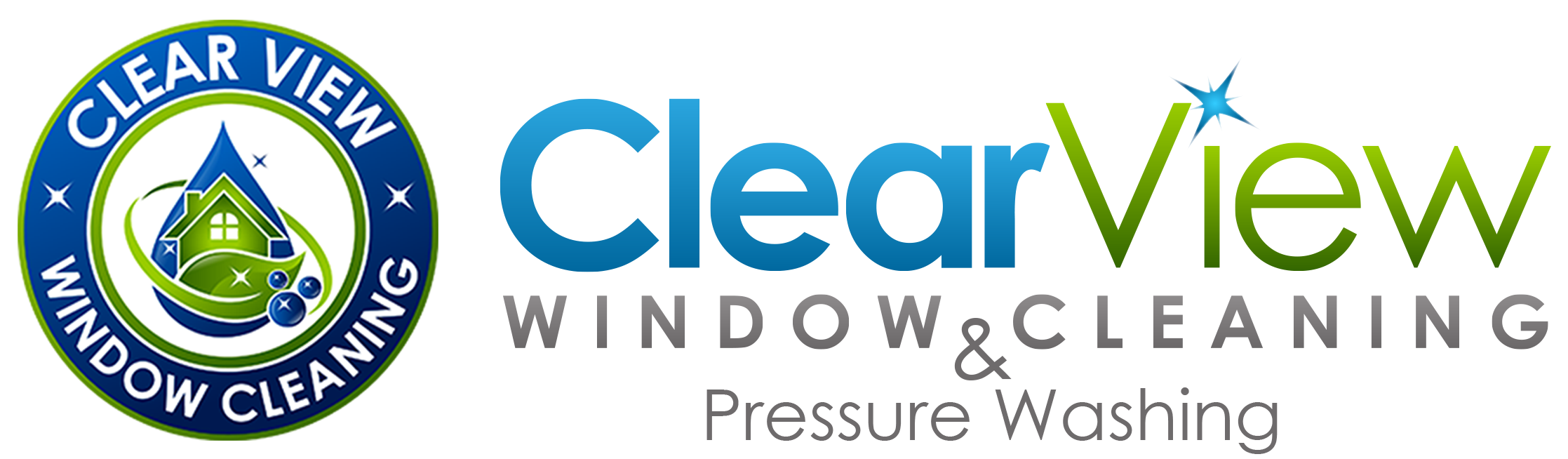 Clear View Window Cleaning & Pressure Washing, LLC Logo