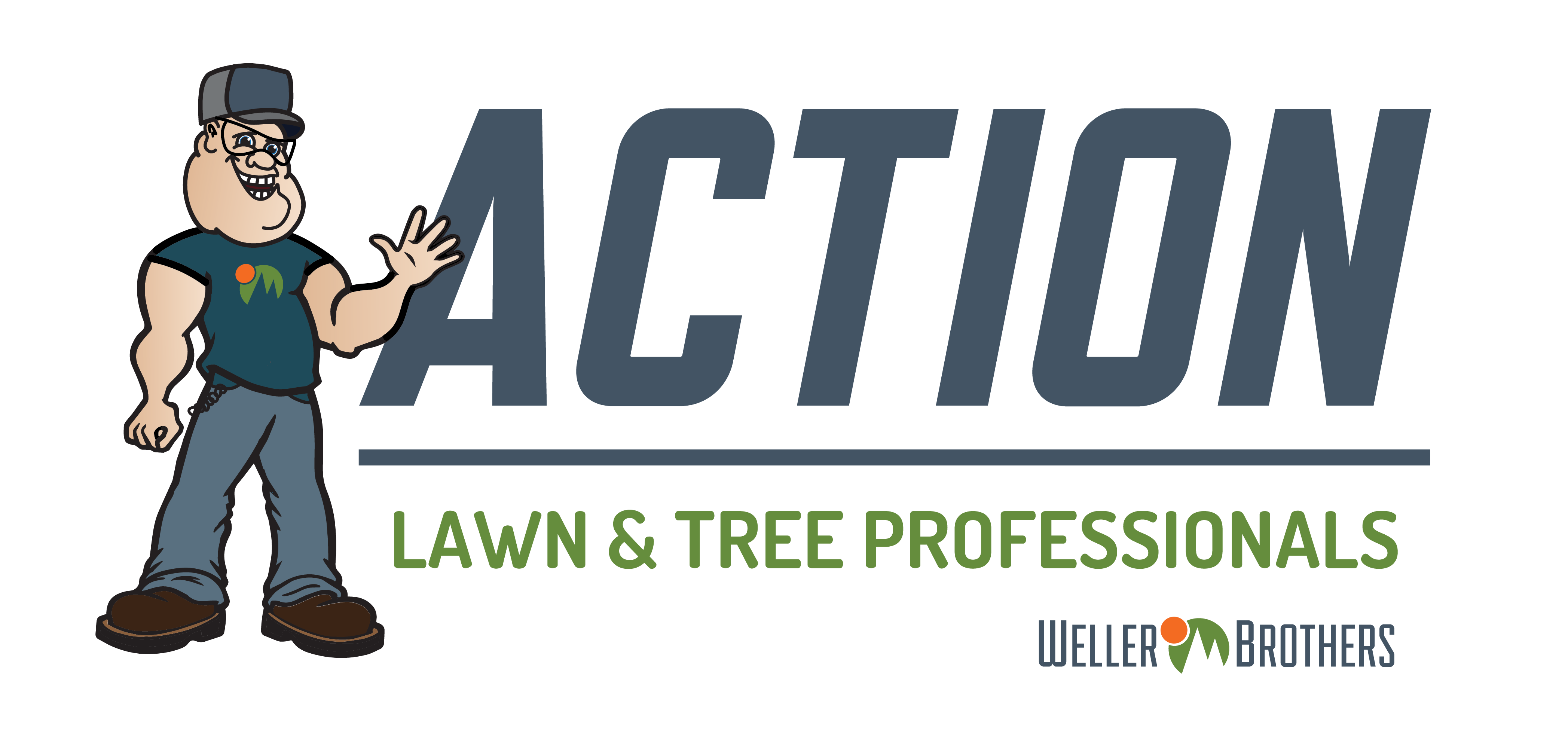 Action Lawn & Tree Service Logo