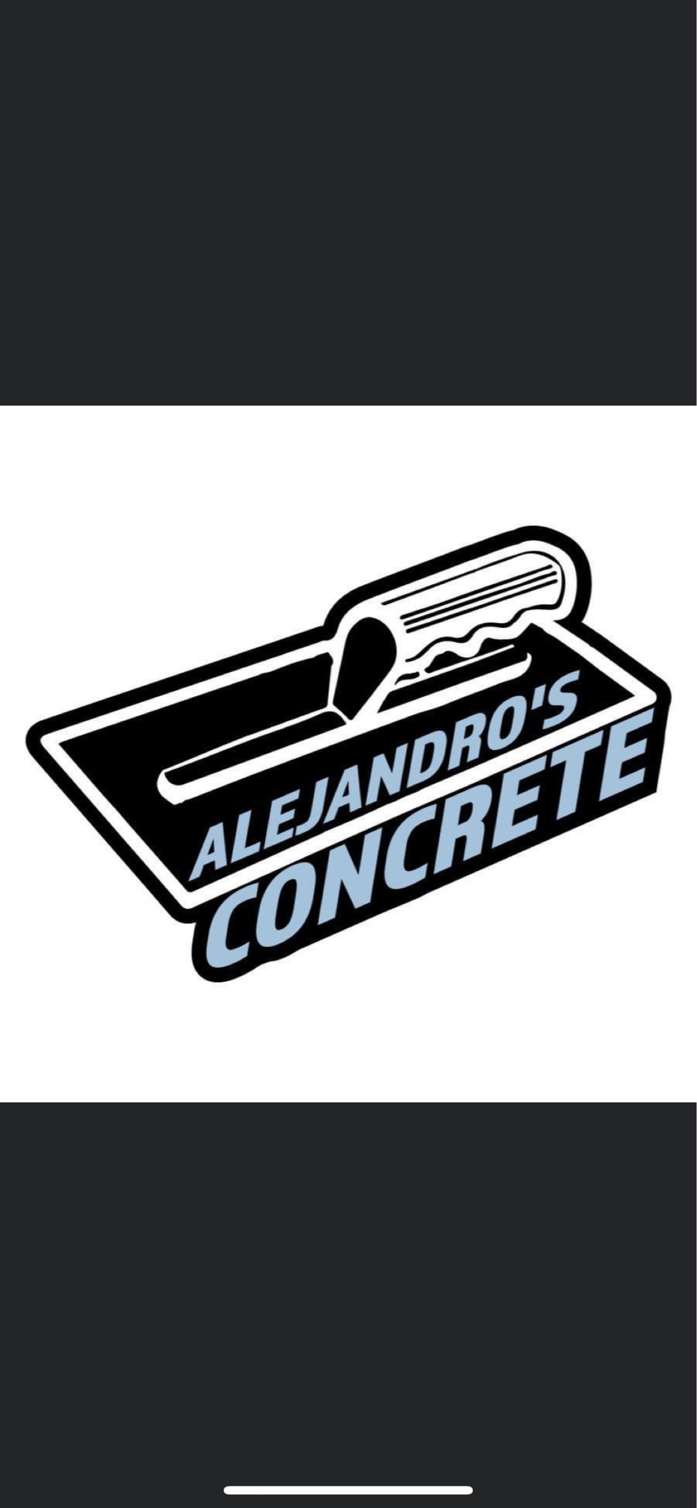 Alejandro's Concrete Logo