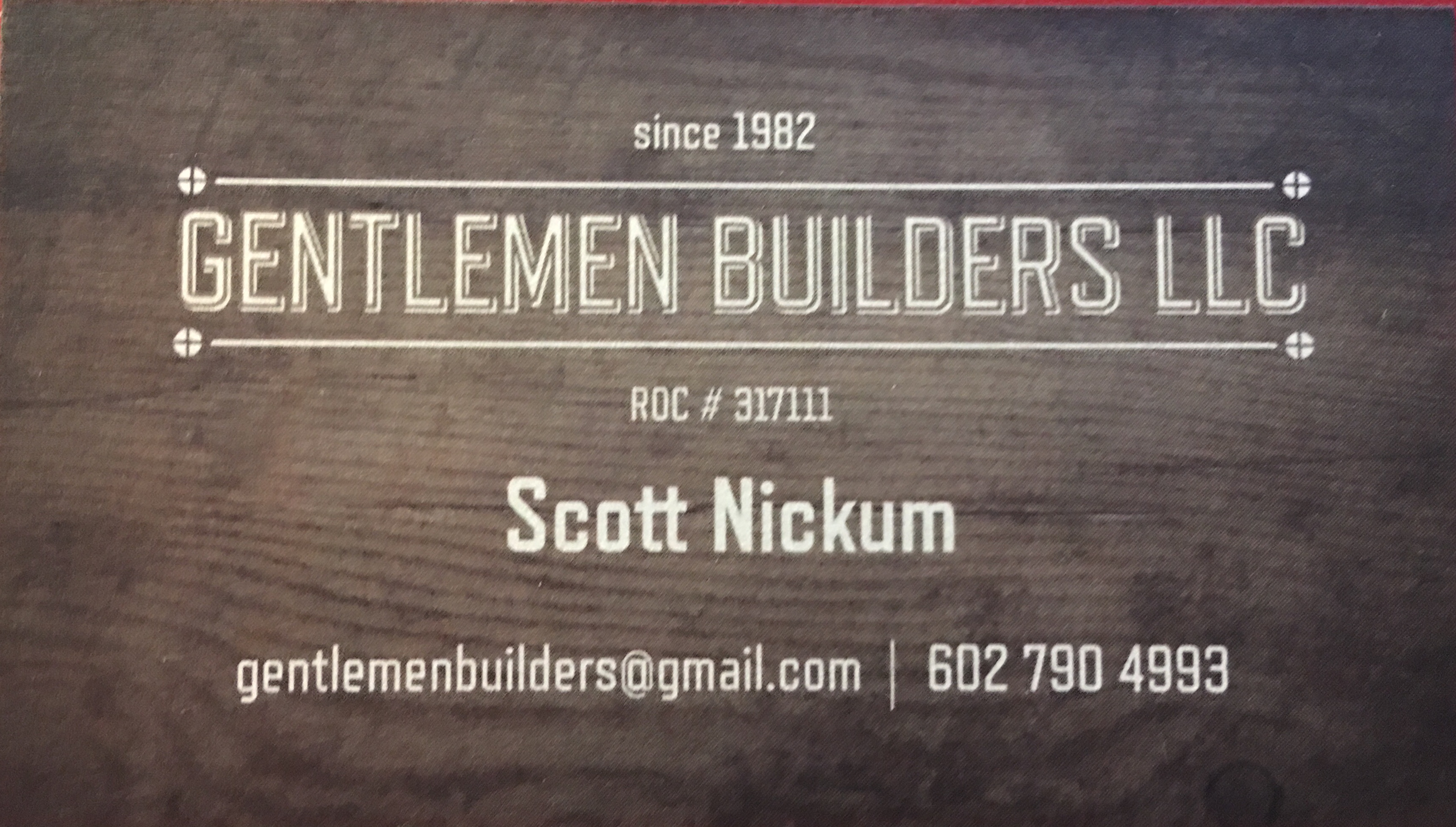 Gentlemen Builders, LLC Logo