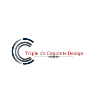 Triple C's Concrete Design Logo