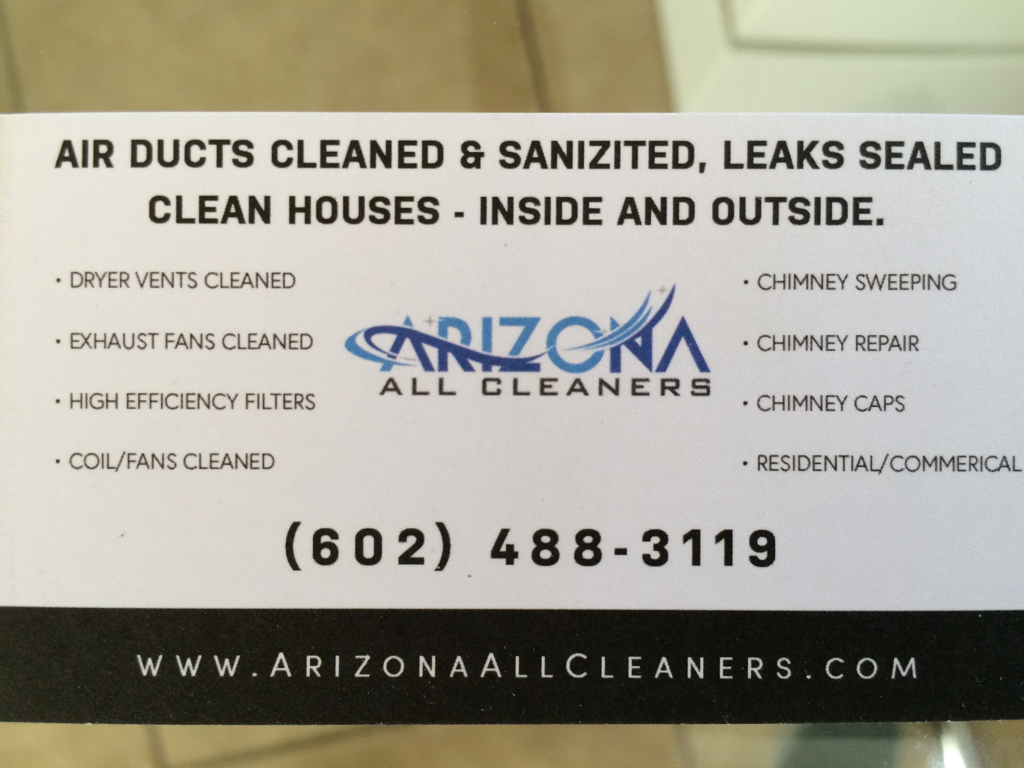 Arizona All Cleaners Logo